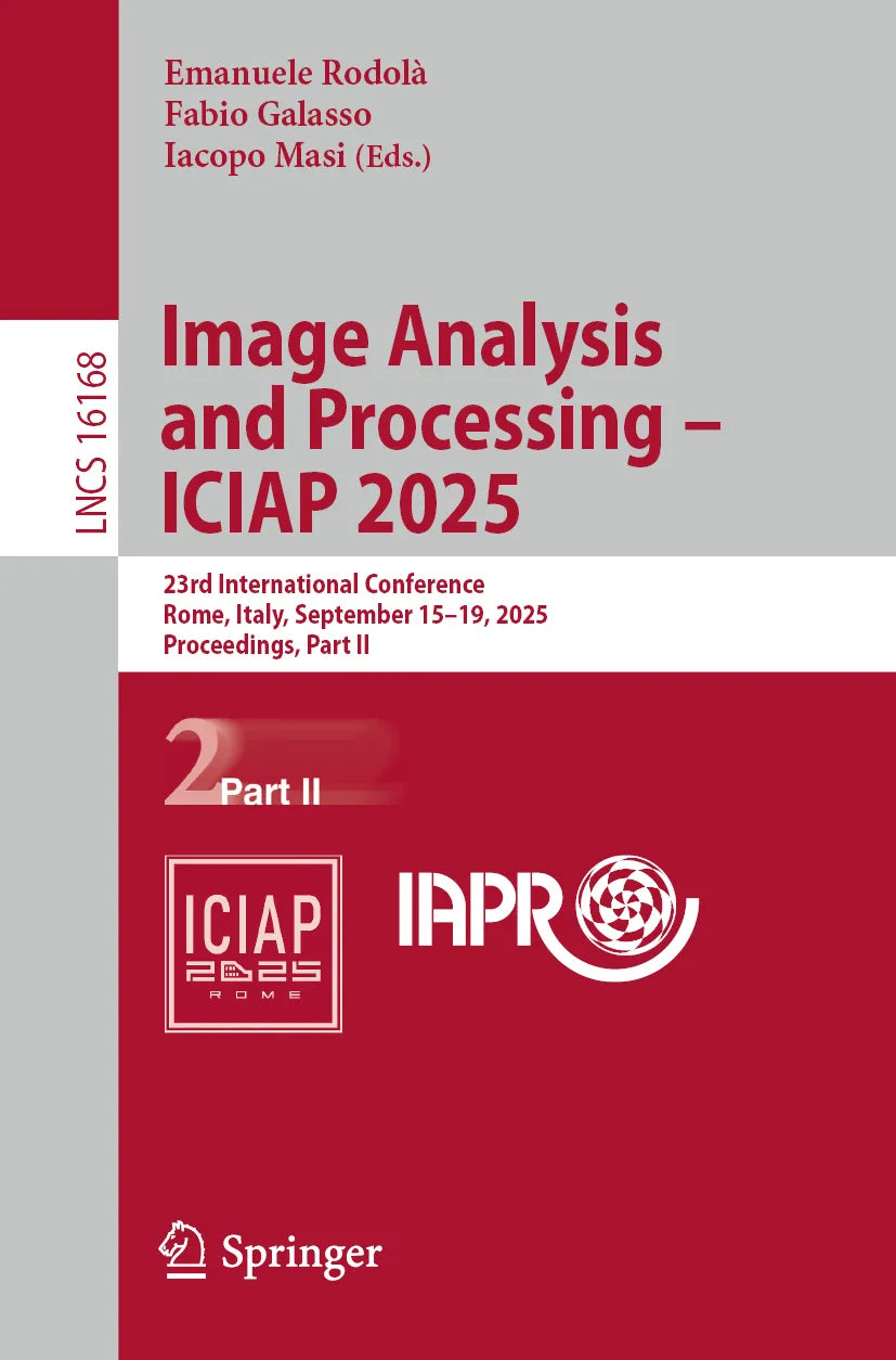Cover: Image Analysis and Processing – ICIAP 2025 (E-Book)