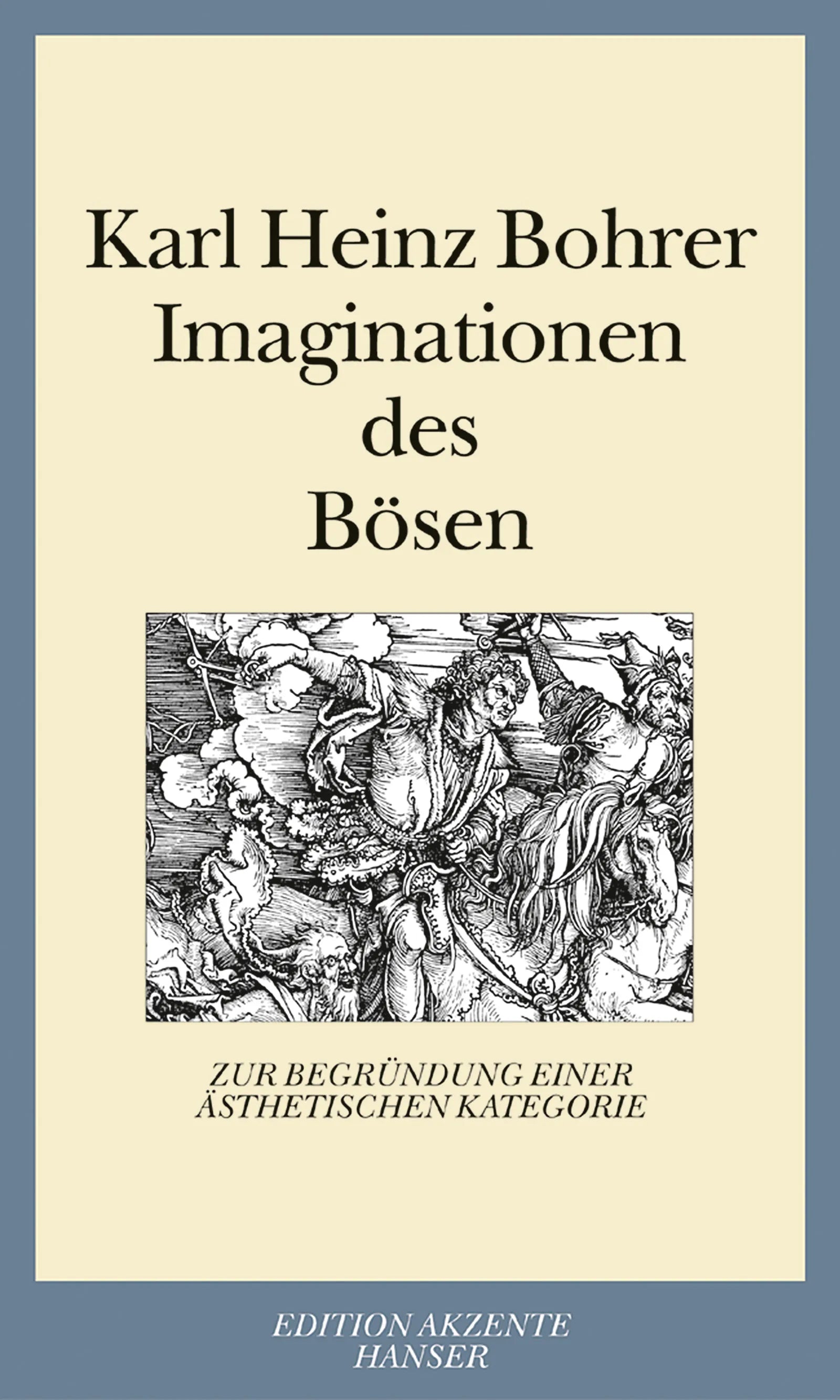 Buchcover von 'Imaginationen des Bösen' - Taschenbuch von Karl Heinz Bohrer