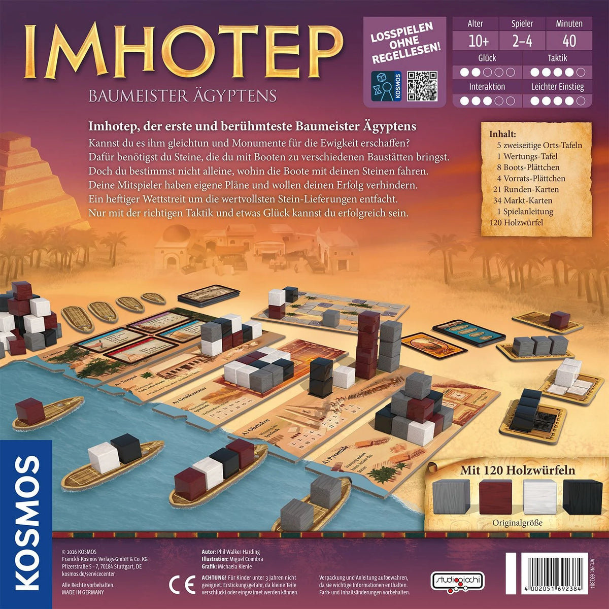 Imhotep – Ansicht