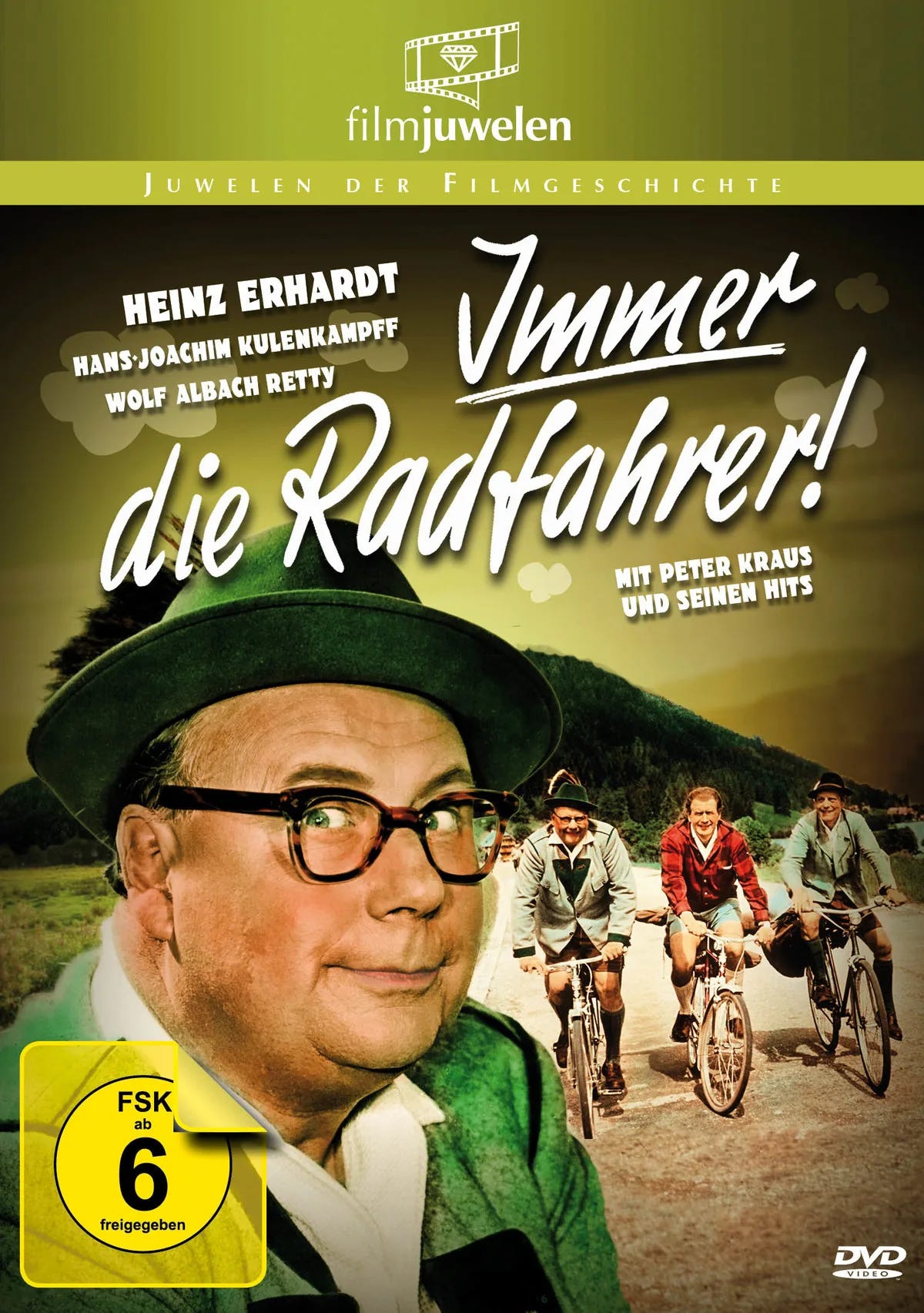Immer die Radfahrer - Heinz Erhardt - DVD