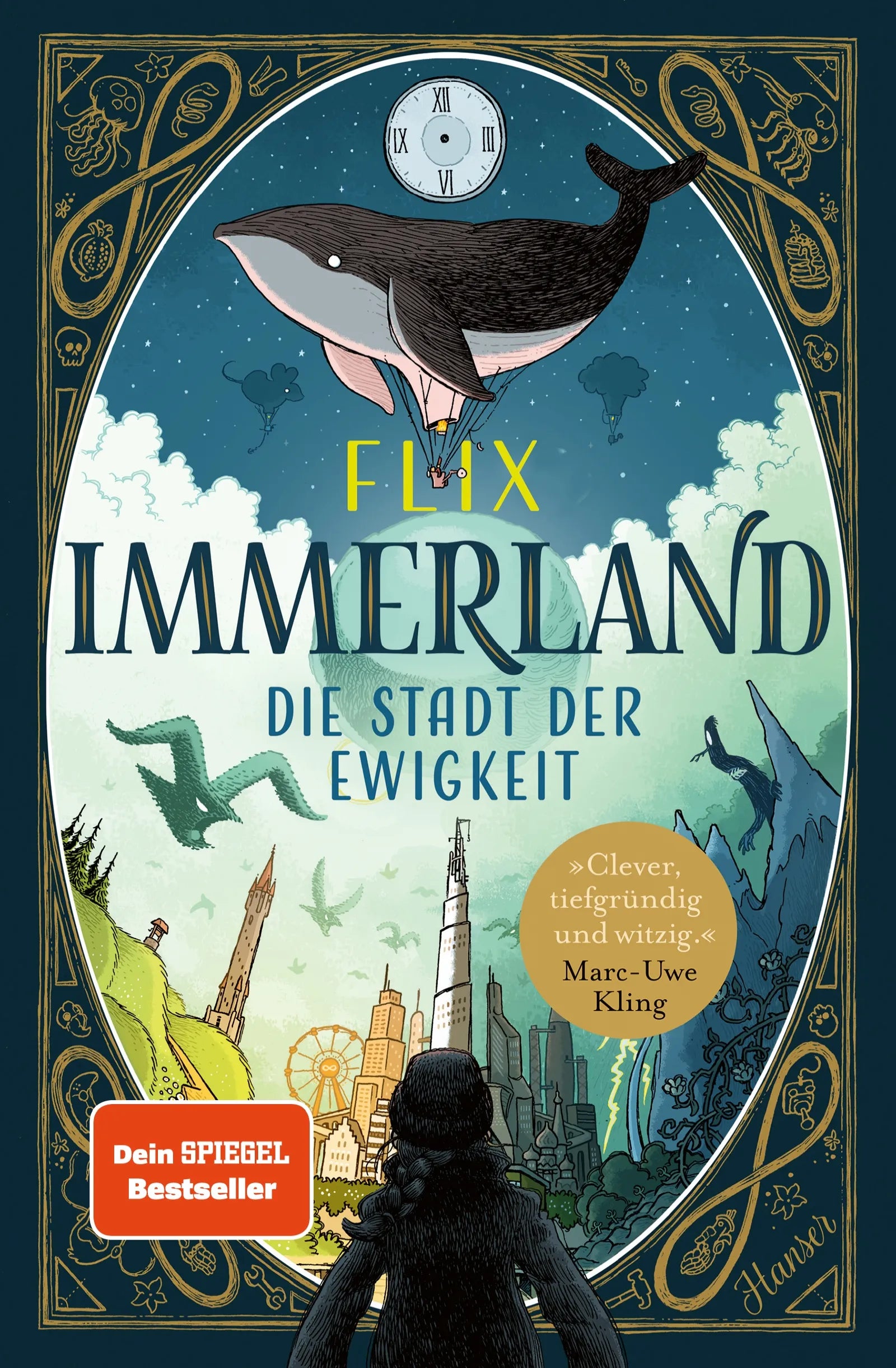 Buchcover von 'Immerland – Die Stadt der Ewigkeit' - Gebundene Ausgabe von Flix