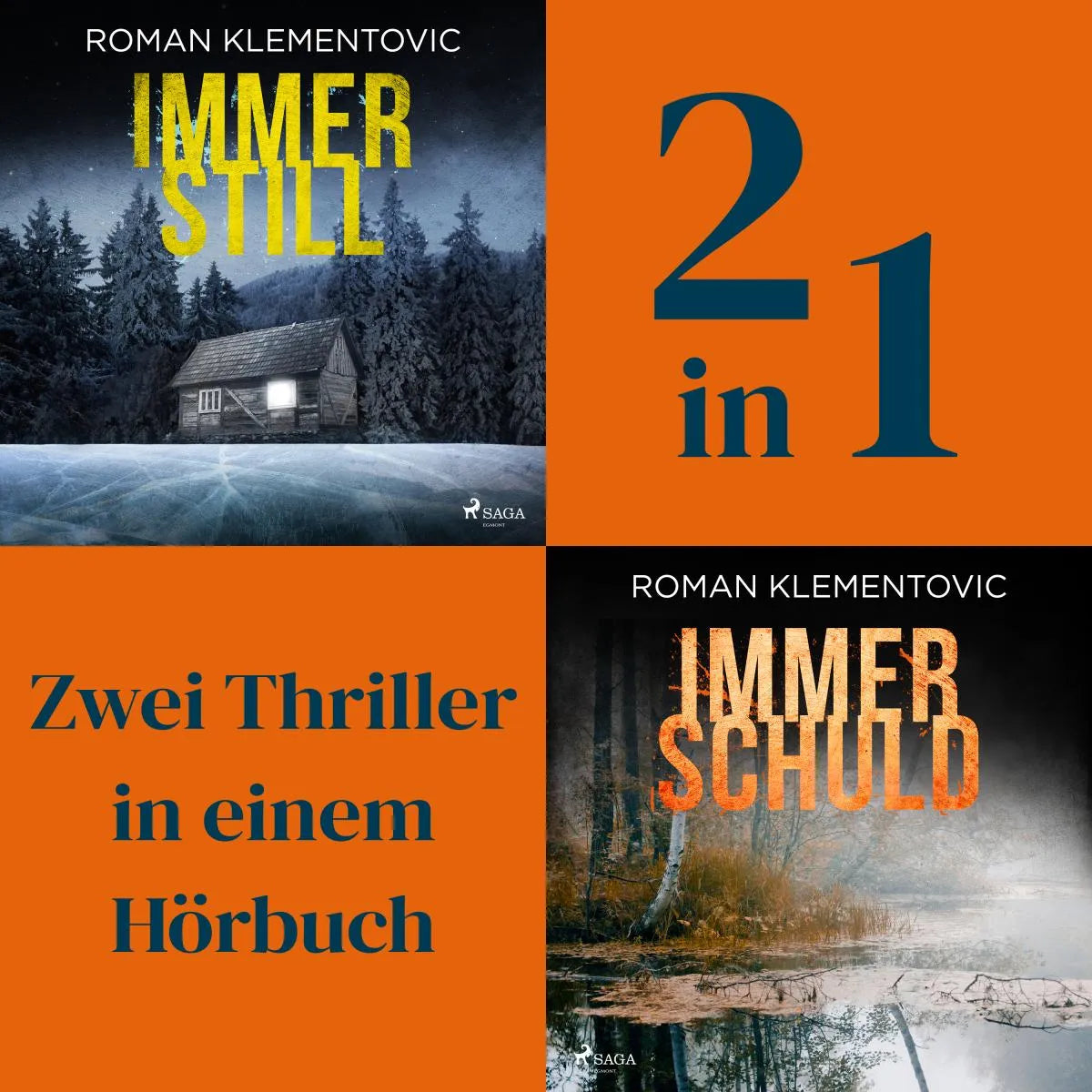 Cover: Immerstill & Immerschuld (Hörbuch Download) von Roman Klementovic