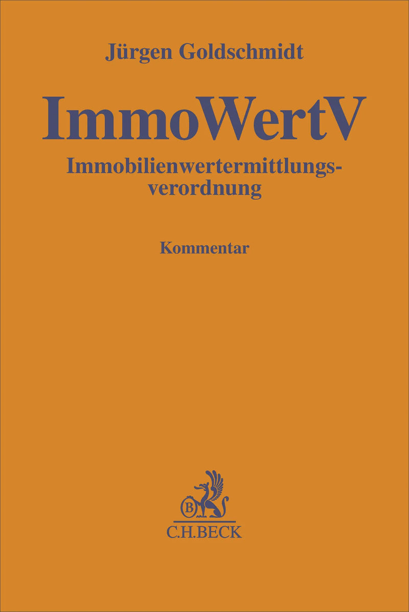Immobilienwertermittlungsverordnung. ImmoWertV
