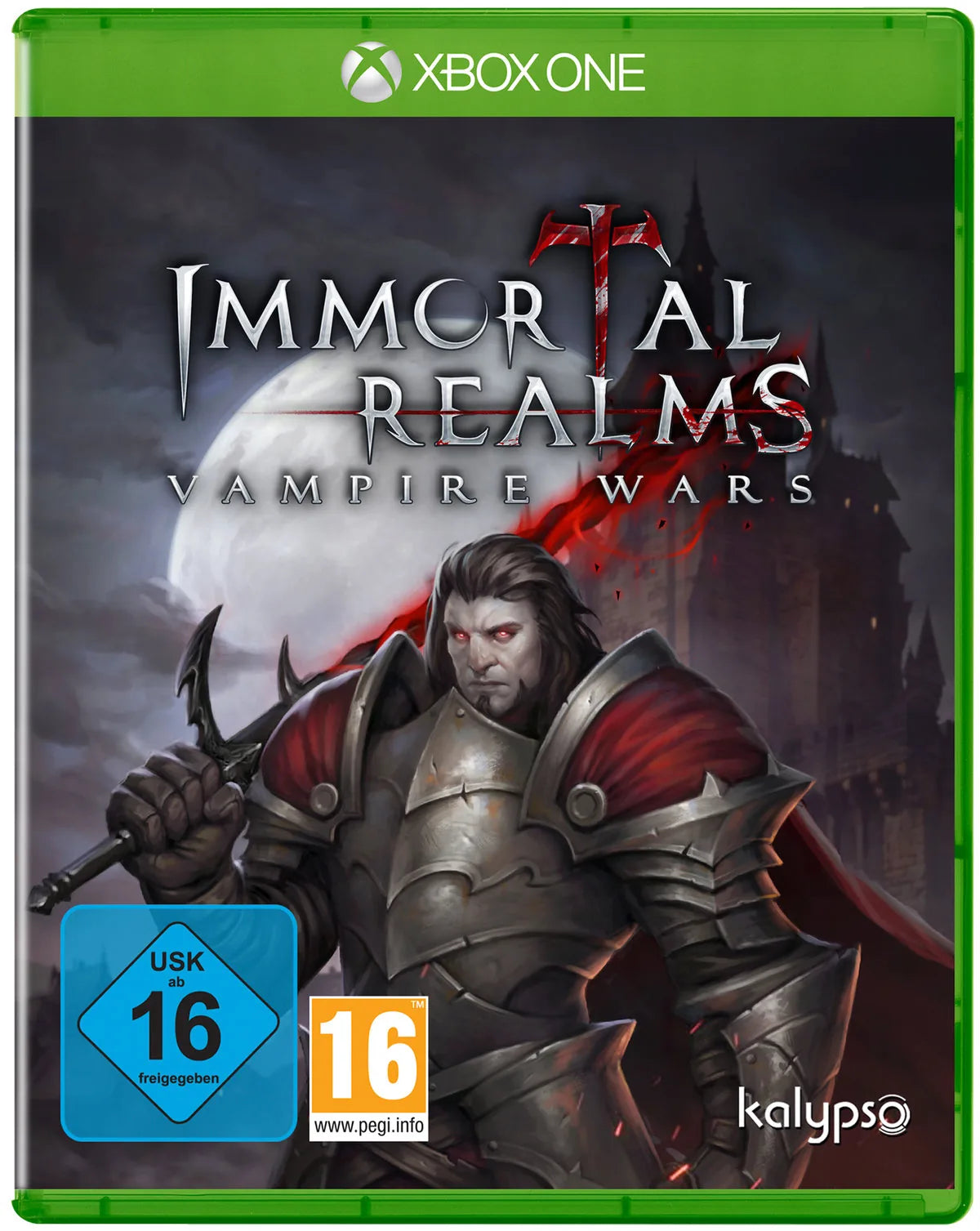 Cover: Immortal Realms: Vampire Wars für Xbox One. Publisher: PLAION GmbH
