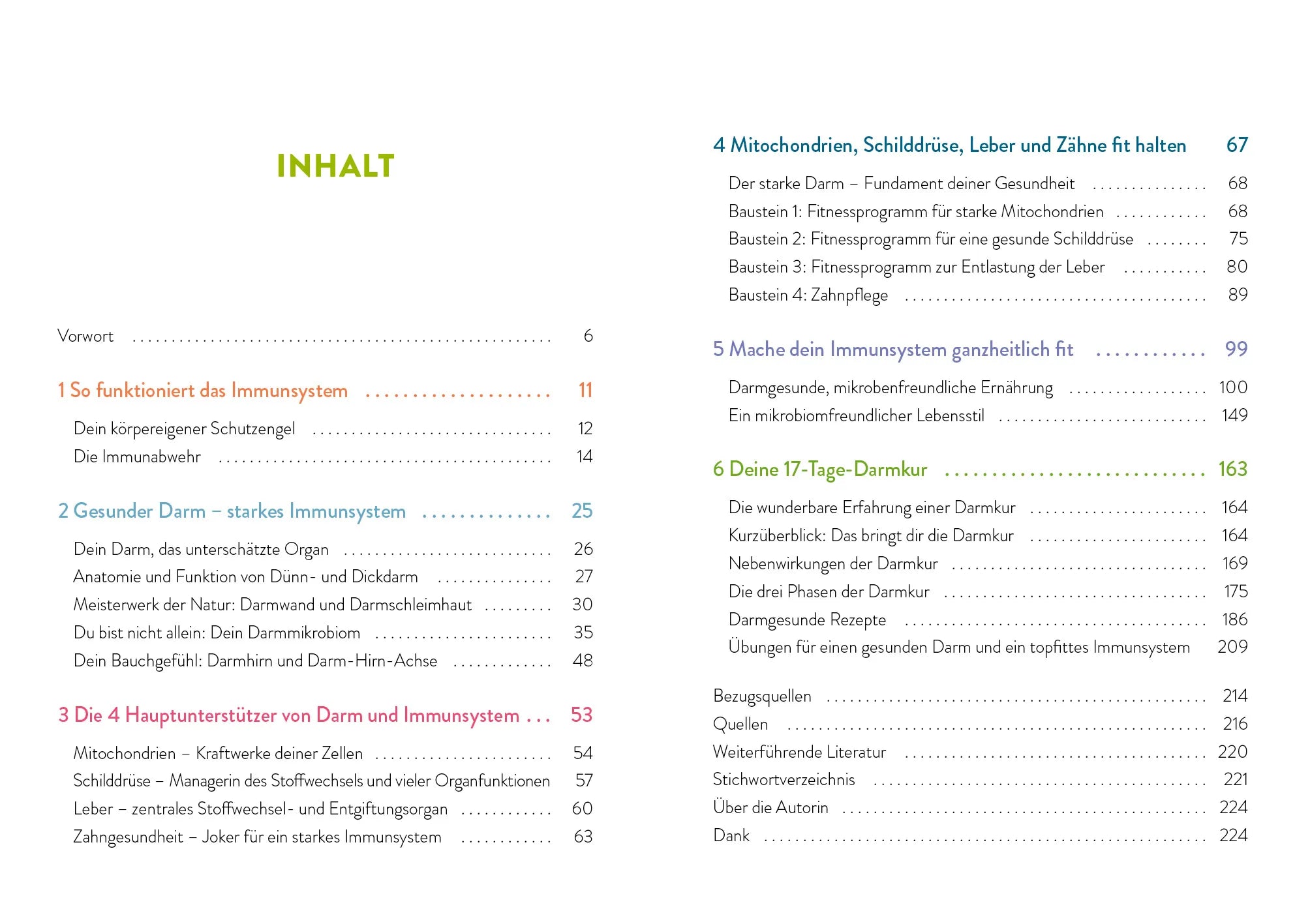 Innenansicht von 'Immunpower' - Taschenbuch
