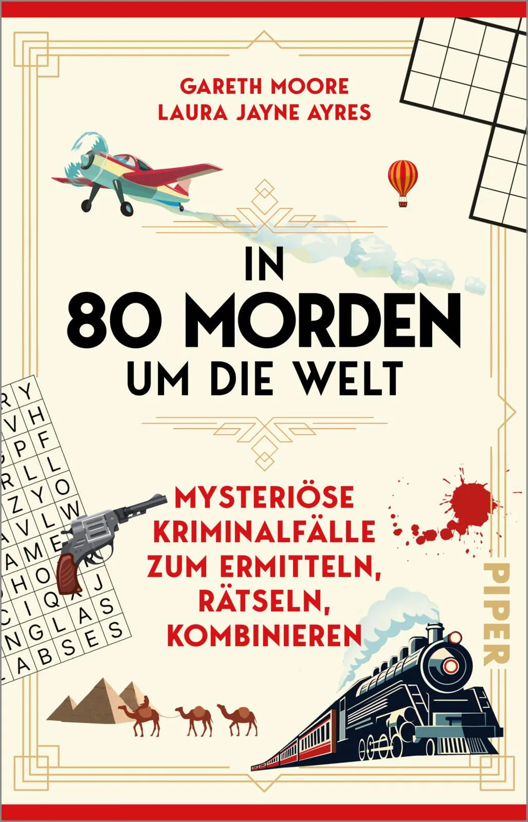 Cover: In 80 Morden um die Welt (Taschenbuch) von Gareth Moore