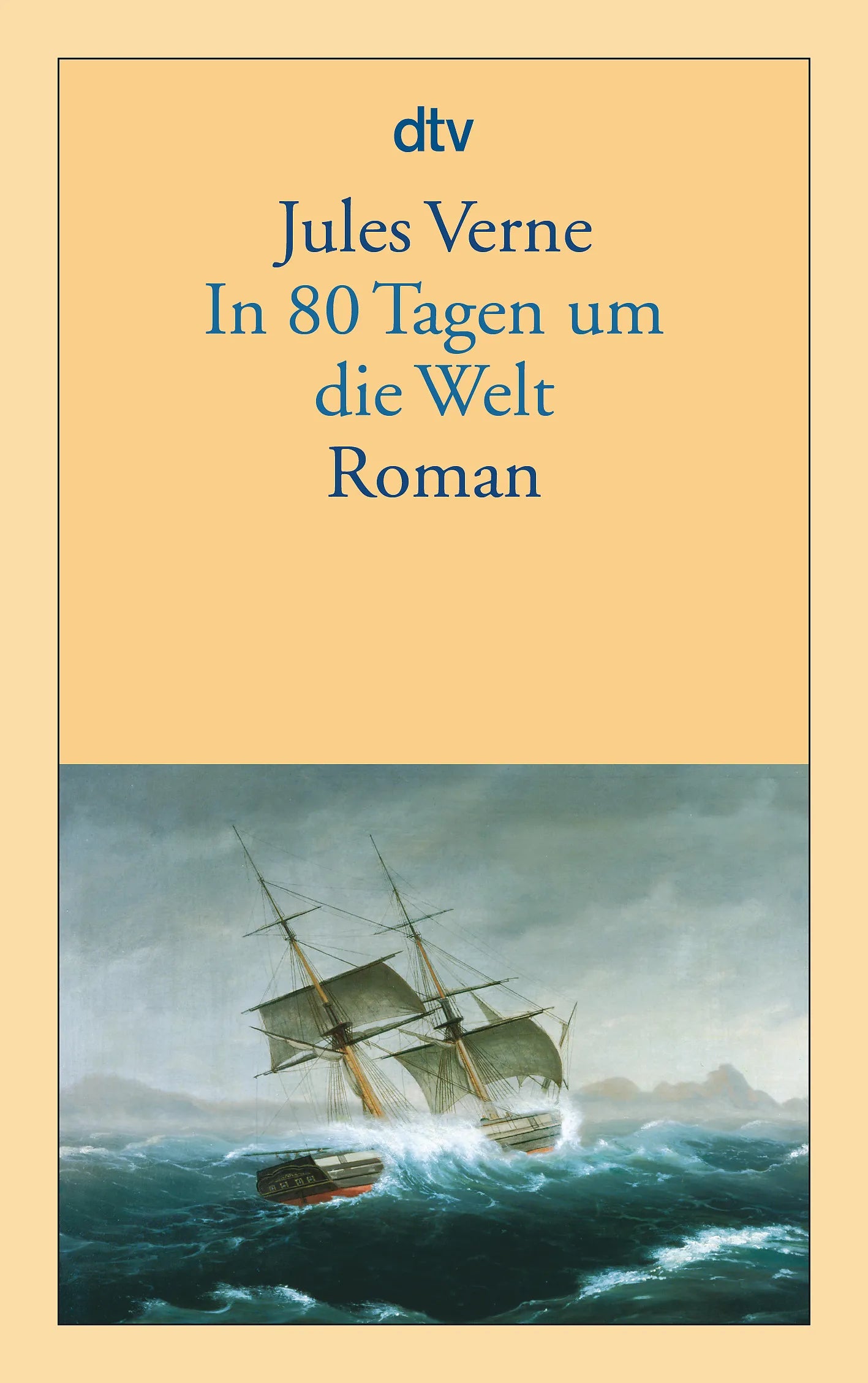 Buchcover von 'In 80 Tagen um die Welt' - Taschenbuch von Jules Verne