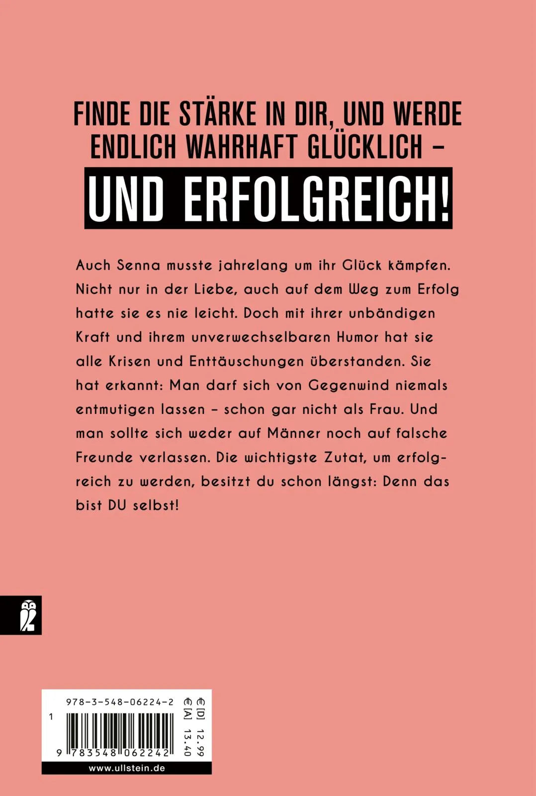 Buchrückseite von 'In dein Gesicht!' mit Klappentext - Taschenbuch