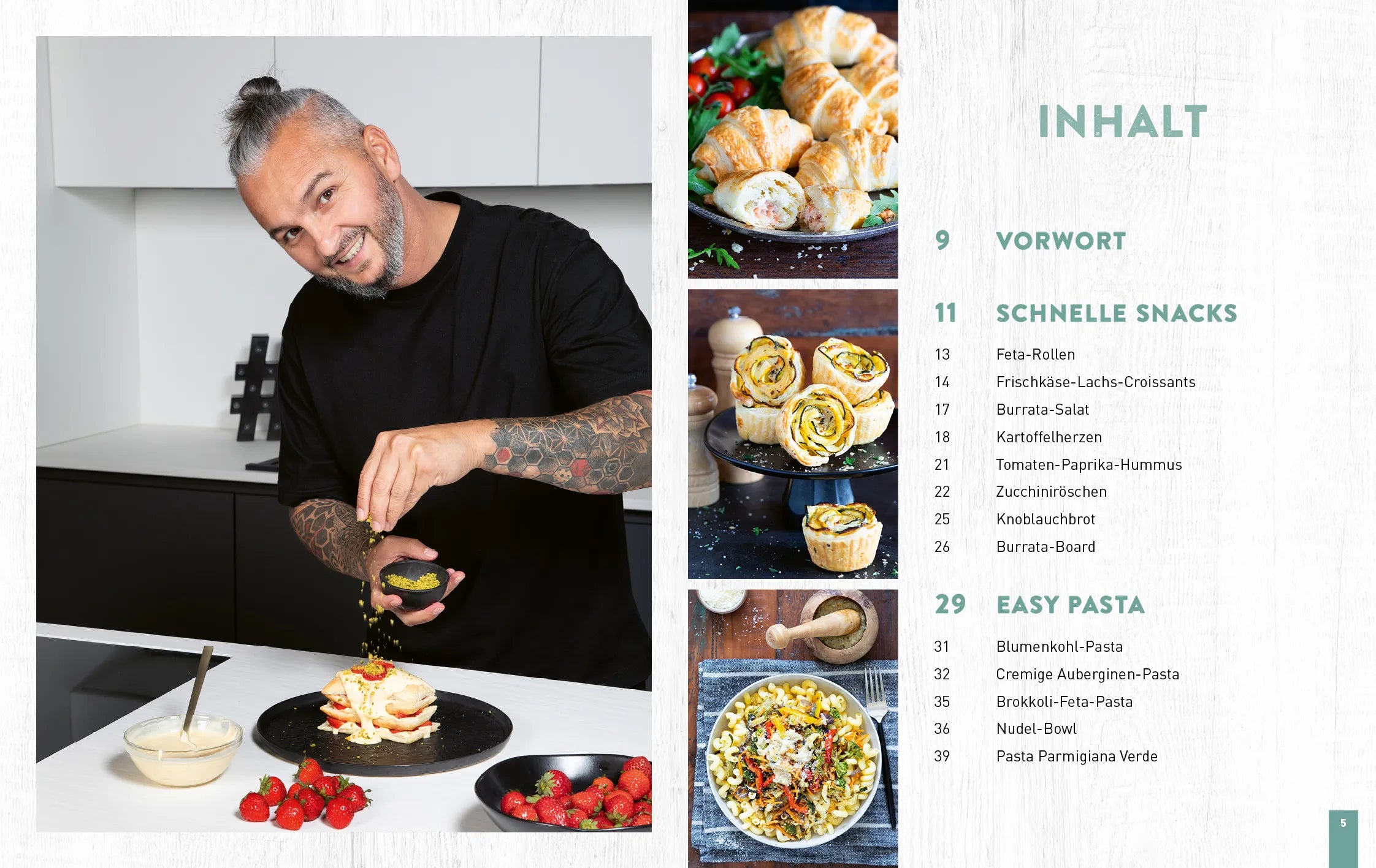 Innenansicht von 'In den Ofen, fertig, los!' - Gebundene Ausgabe