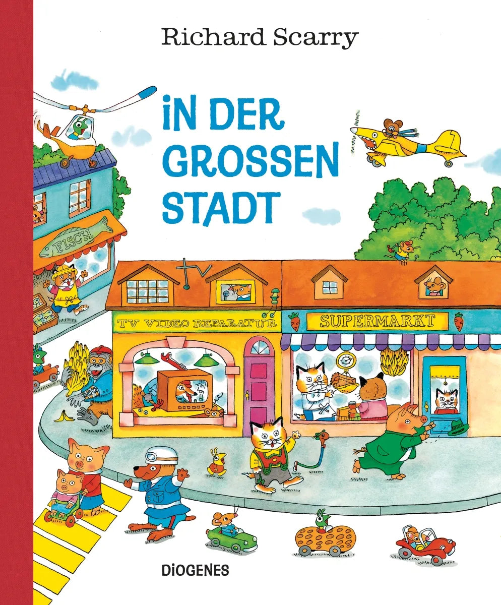 Buchcover von 'In der großen Stadt' - Gebundene Ausgabe von Richard Scarry