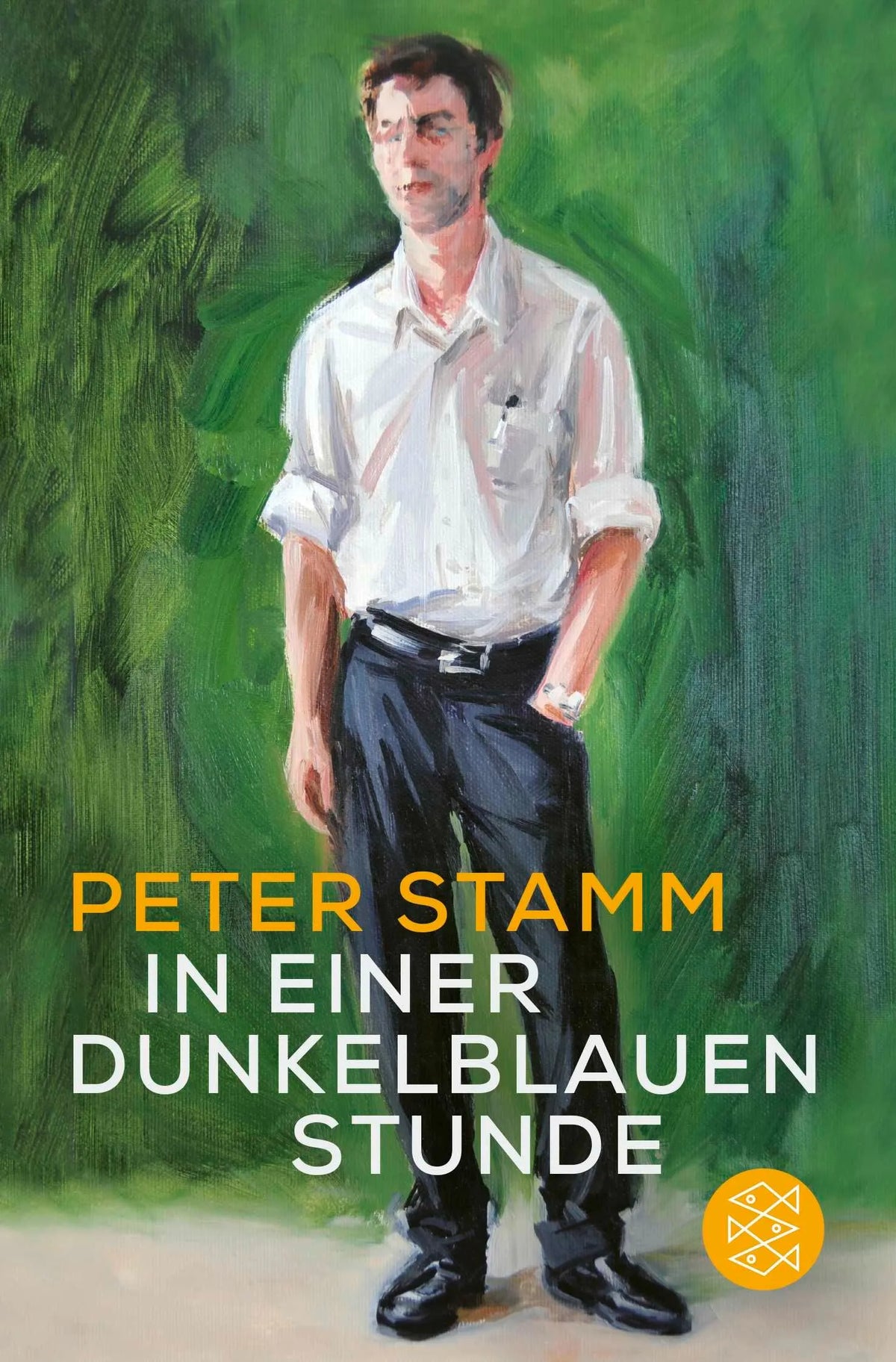 Cover: In einer dunkelblauen Stunde (Taschenbuch) von Peter Stamm