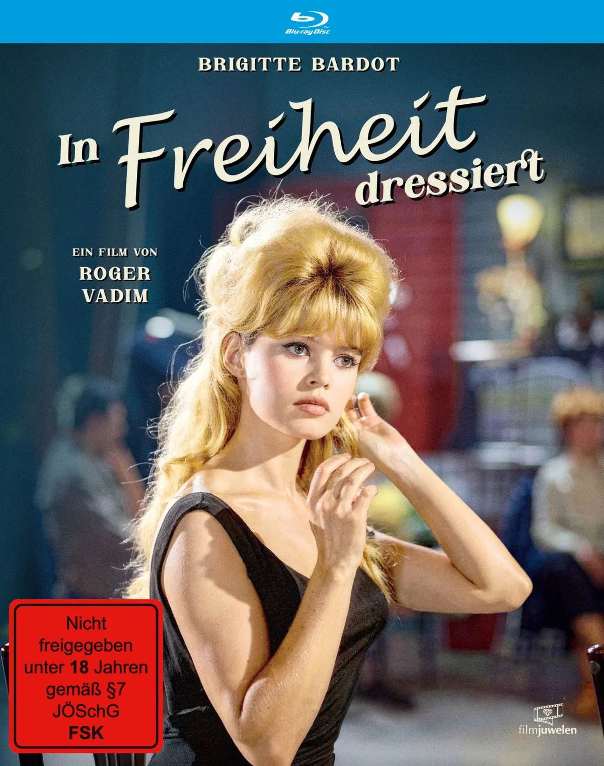 Blu-ray-Cover: In Freiheit dressiert (La bride sur le cou). Regie: Roger Vadim