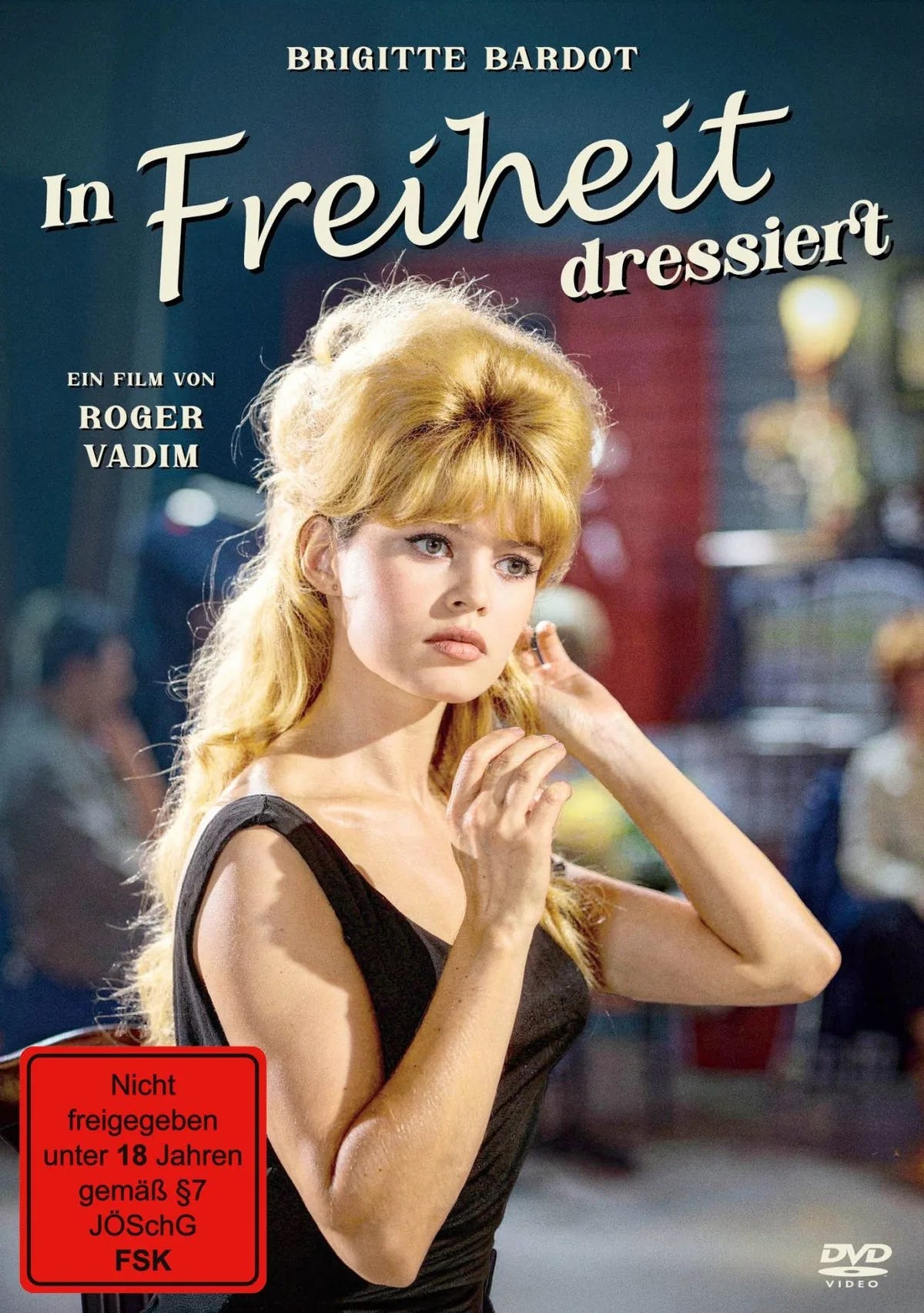 DVD-Cover: In Freiheit dressiert (La bride sur le cou). Regie: Roger Vadim