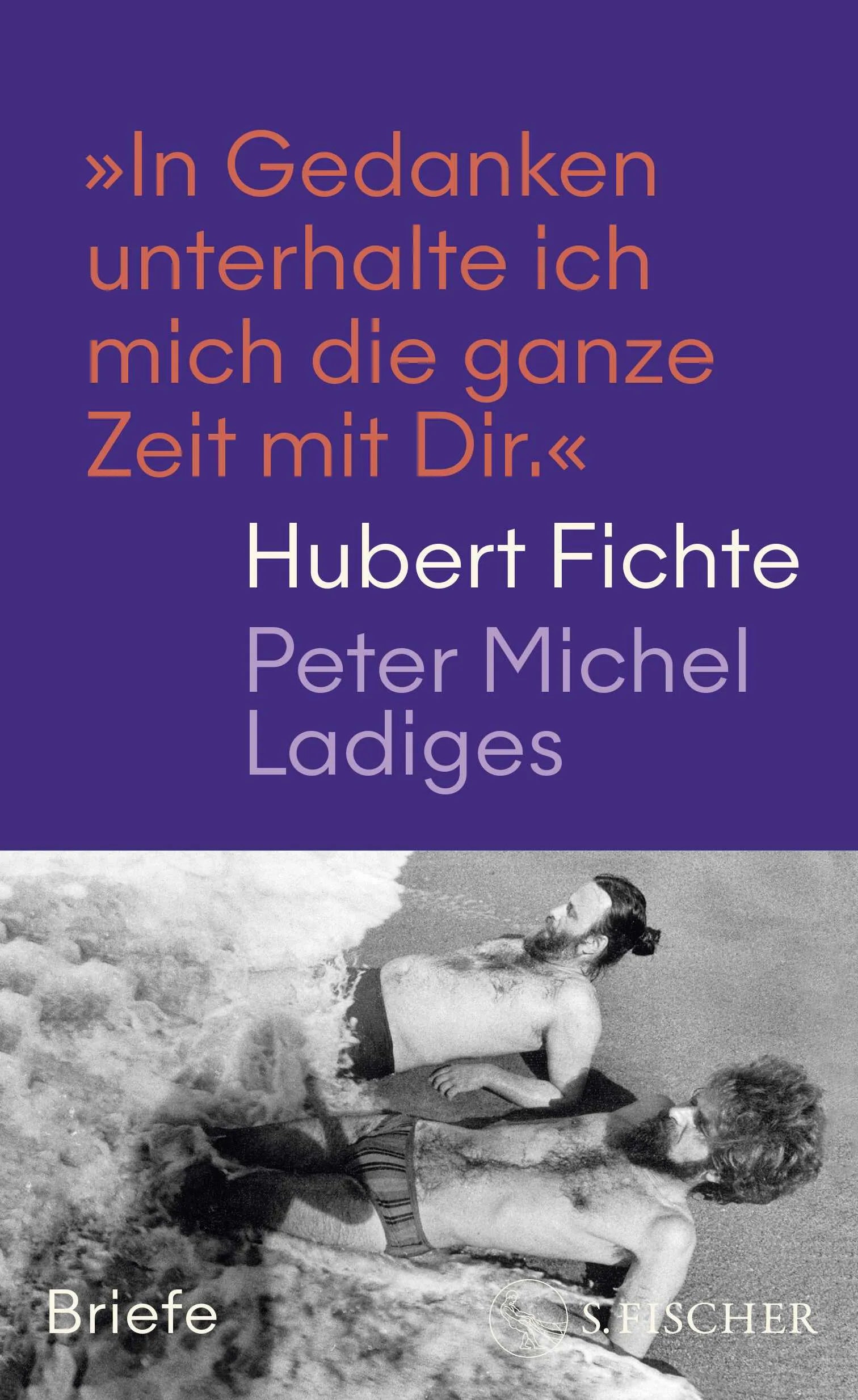 Buchcover von '»In Gedanken unterhalte ich mich die ganze Zeit mit Dir.«' - Gebundene Ausgabe von Hubert Fichte