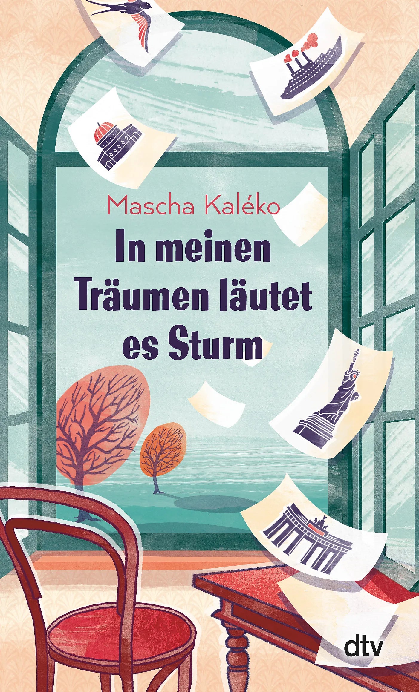 Buchcover von 'In meinen Träumen läutet es Sturm' - Gebundene Ausgabe von Mascha Kaléko