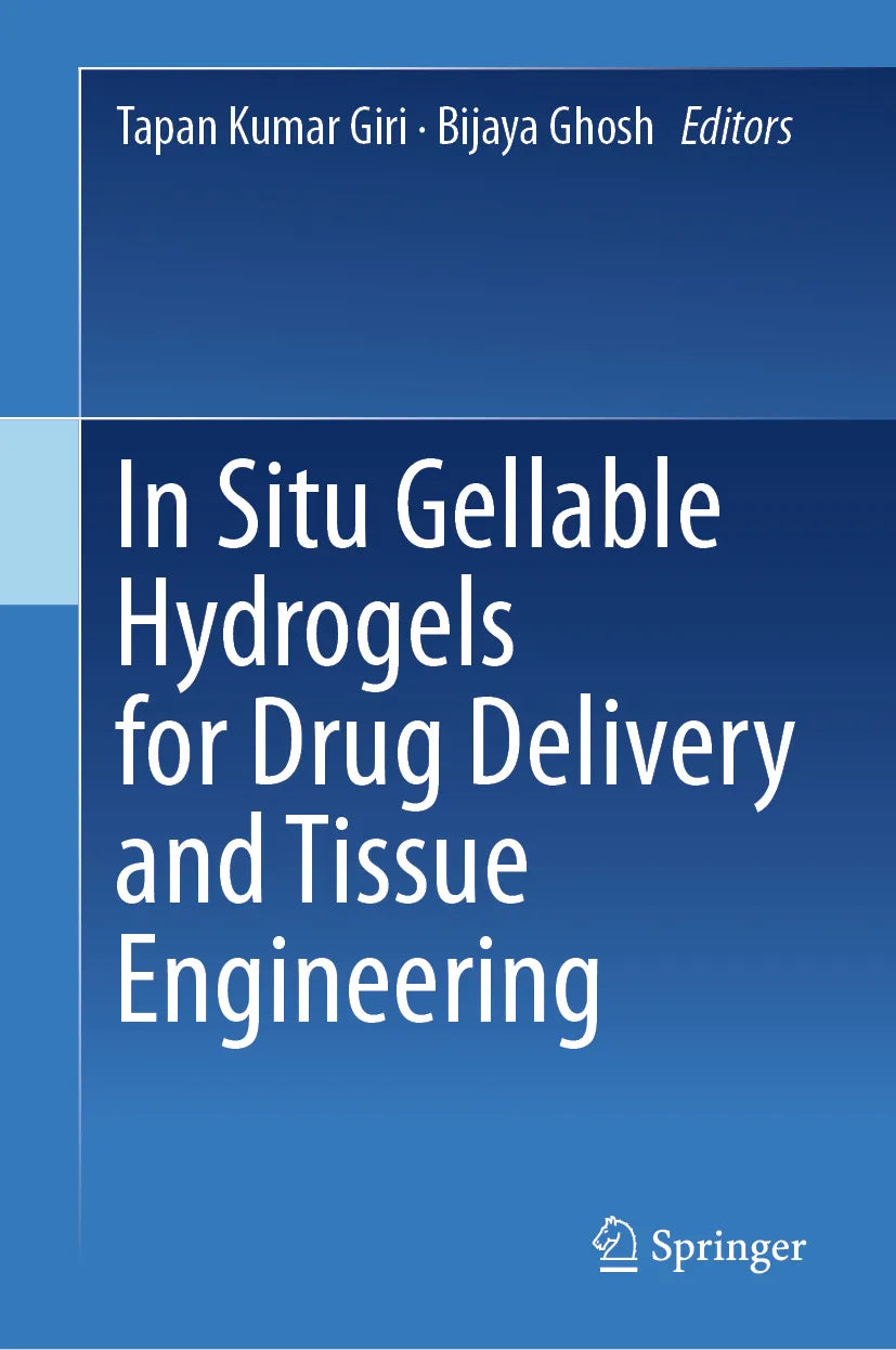 Cover: In Situ Gellable Hydrogels for Drug Delivery and Tissue Engineering (E-Book)