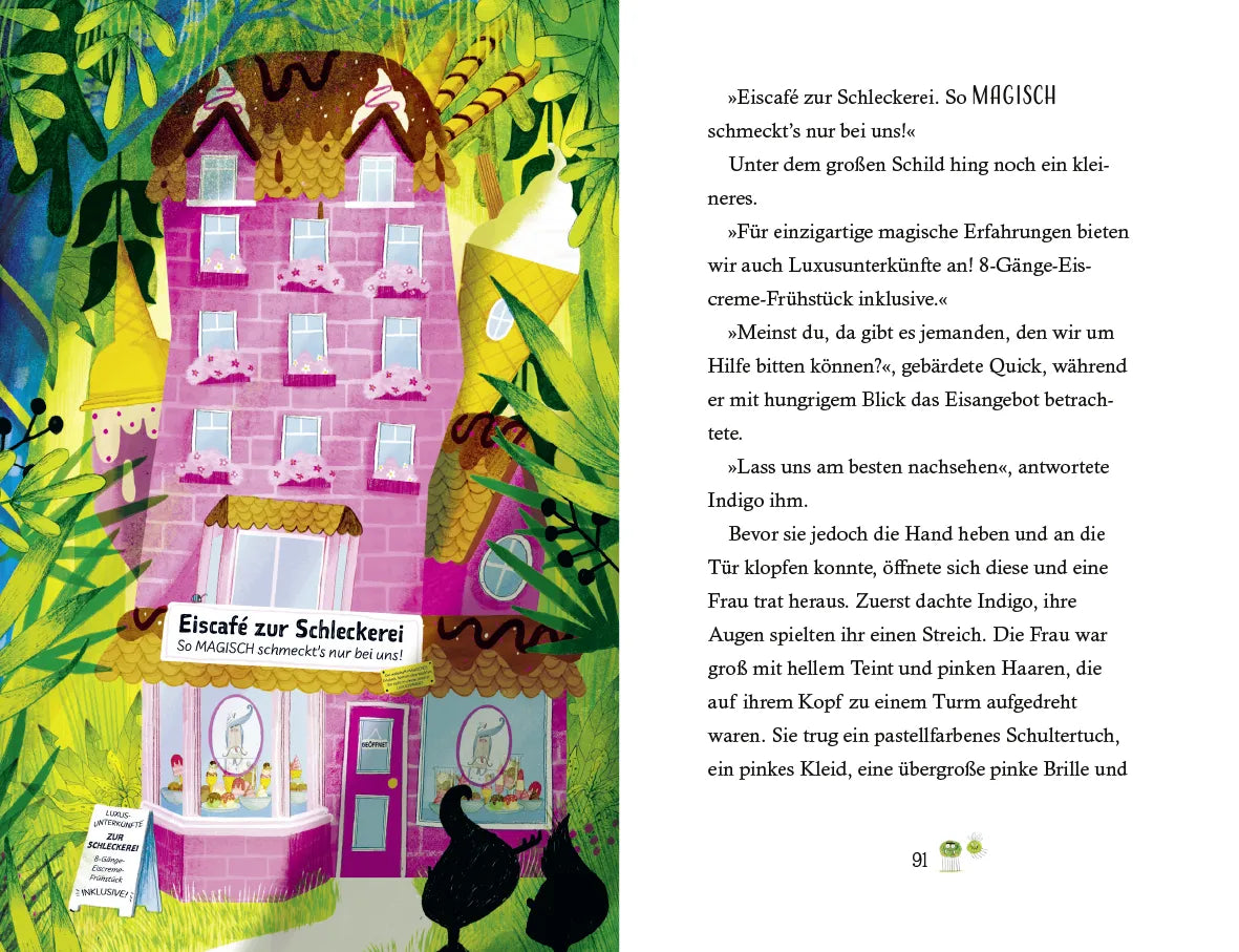 Produktansicht: Indigo Wild – Mit Eis fängt man Monster (Gebundene Ausgabe)