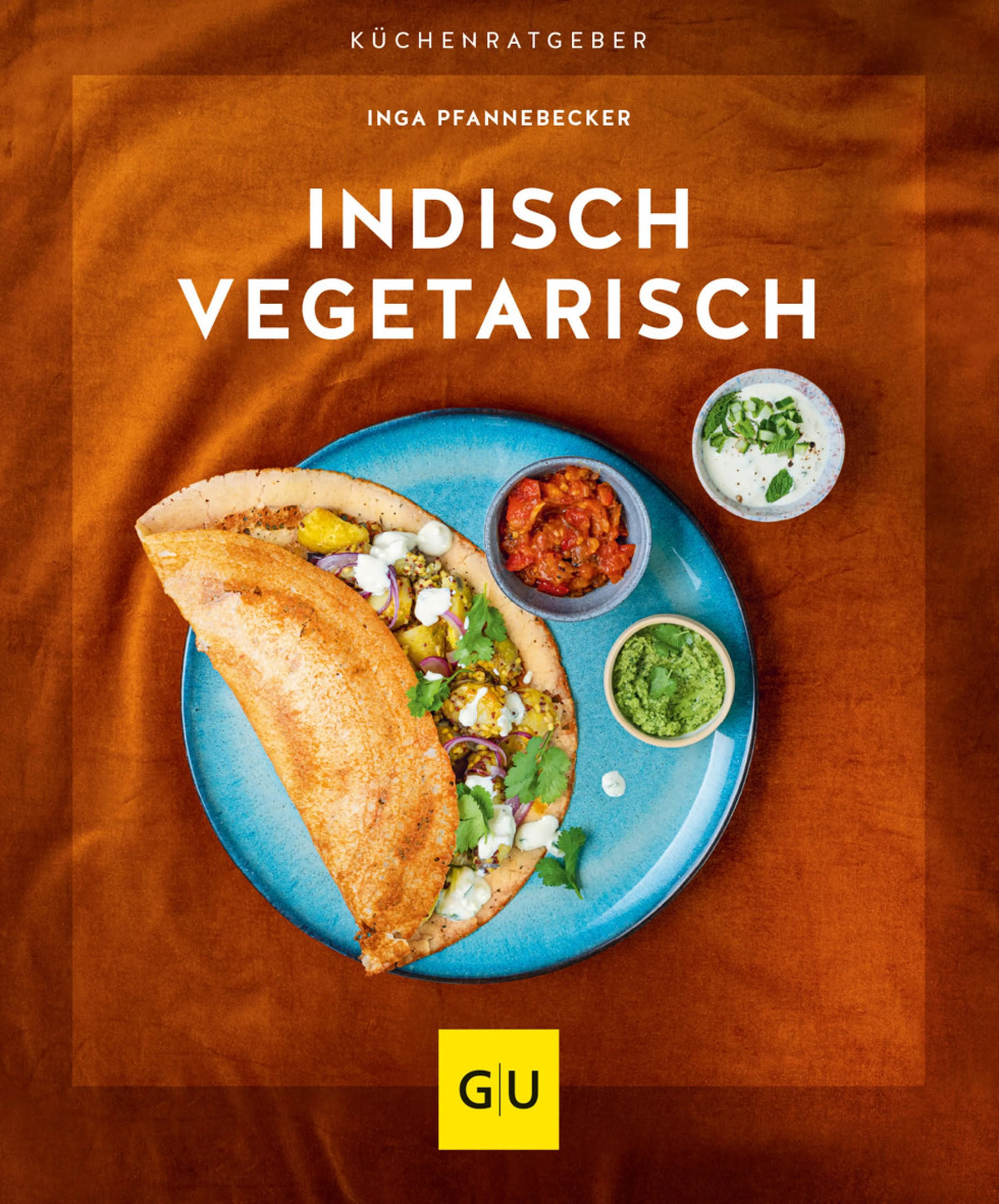 Cover: Indisch vegetarisch (E-Book) von Inga Pfannebecker