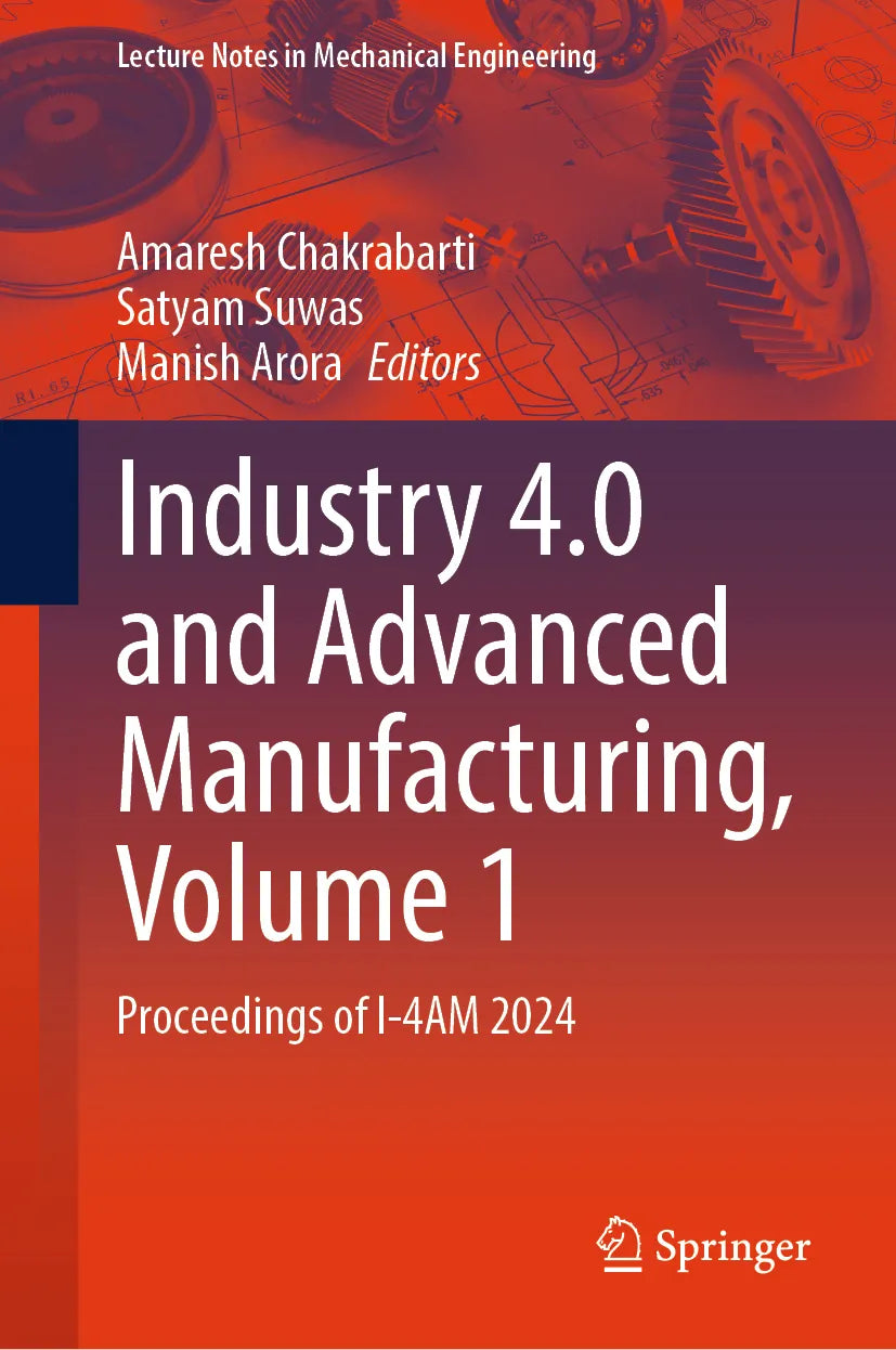 Cover: Industry 4.0 and Advanced Manufacturing, Volume 1 (E-Book)