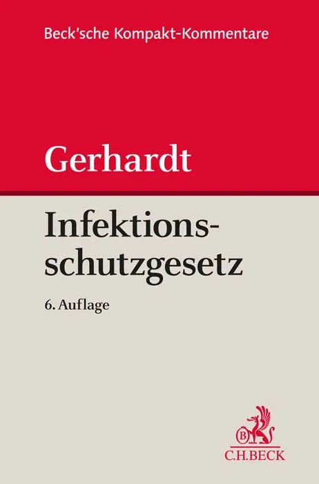 Buchcover von 'Infektionsschutzgesetz' - Gebundene Ausgabe von Jens Gerhardt