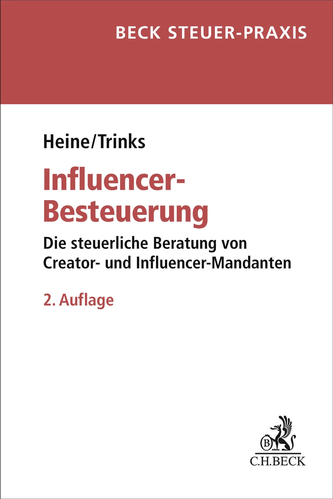 Buchcover von 'Influencer-Besteuerung' - Taschenbuch von Michael Heine