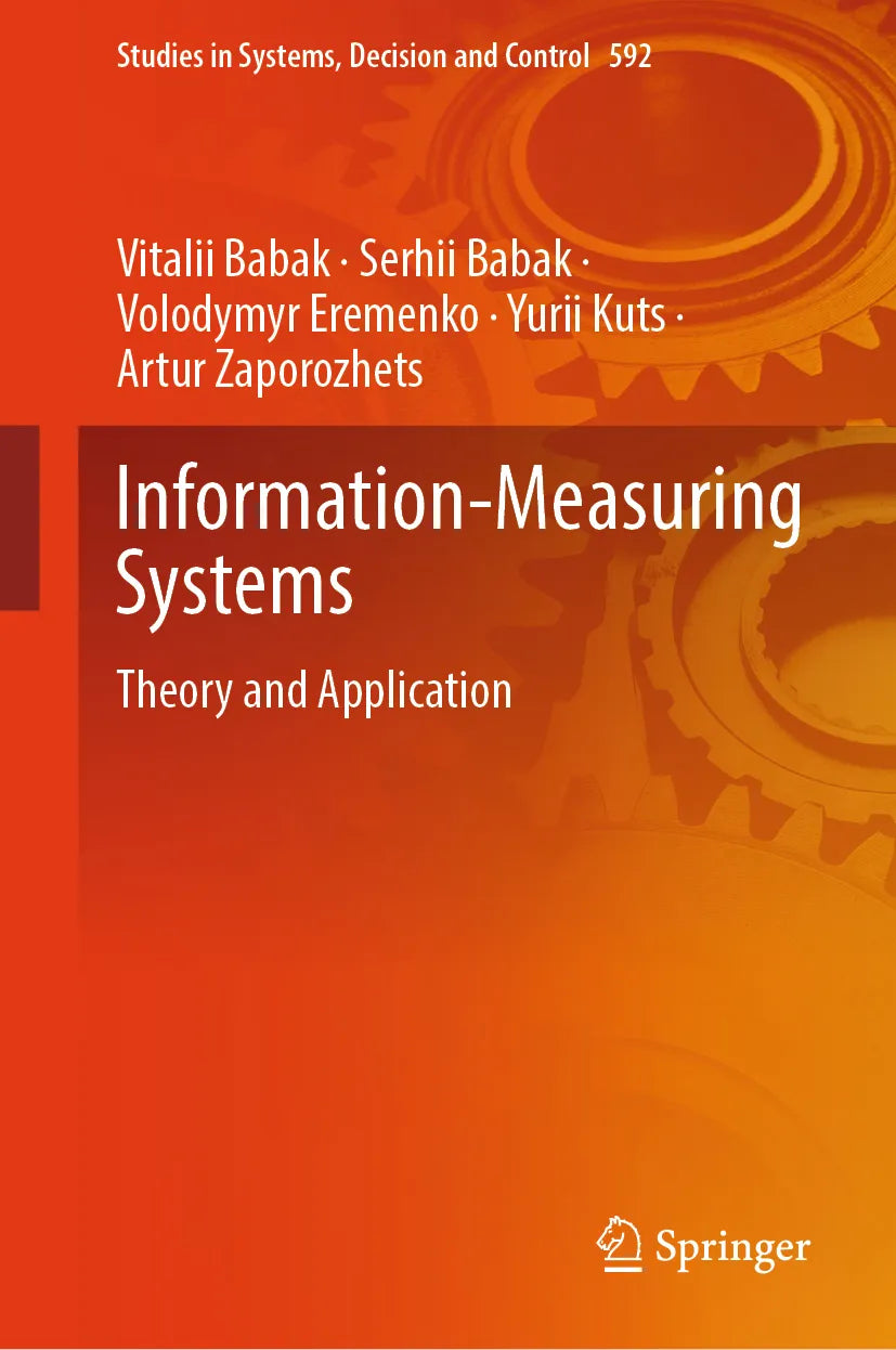 Cover: Information-Measuring Systems (E-Book) von Vitalii Babak