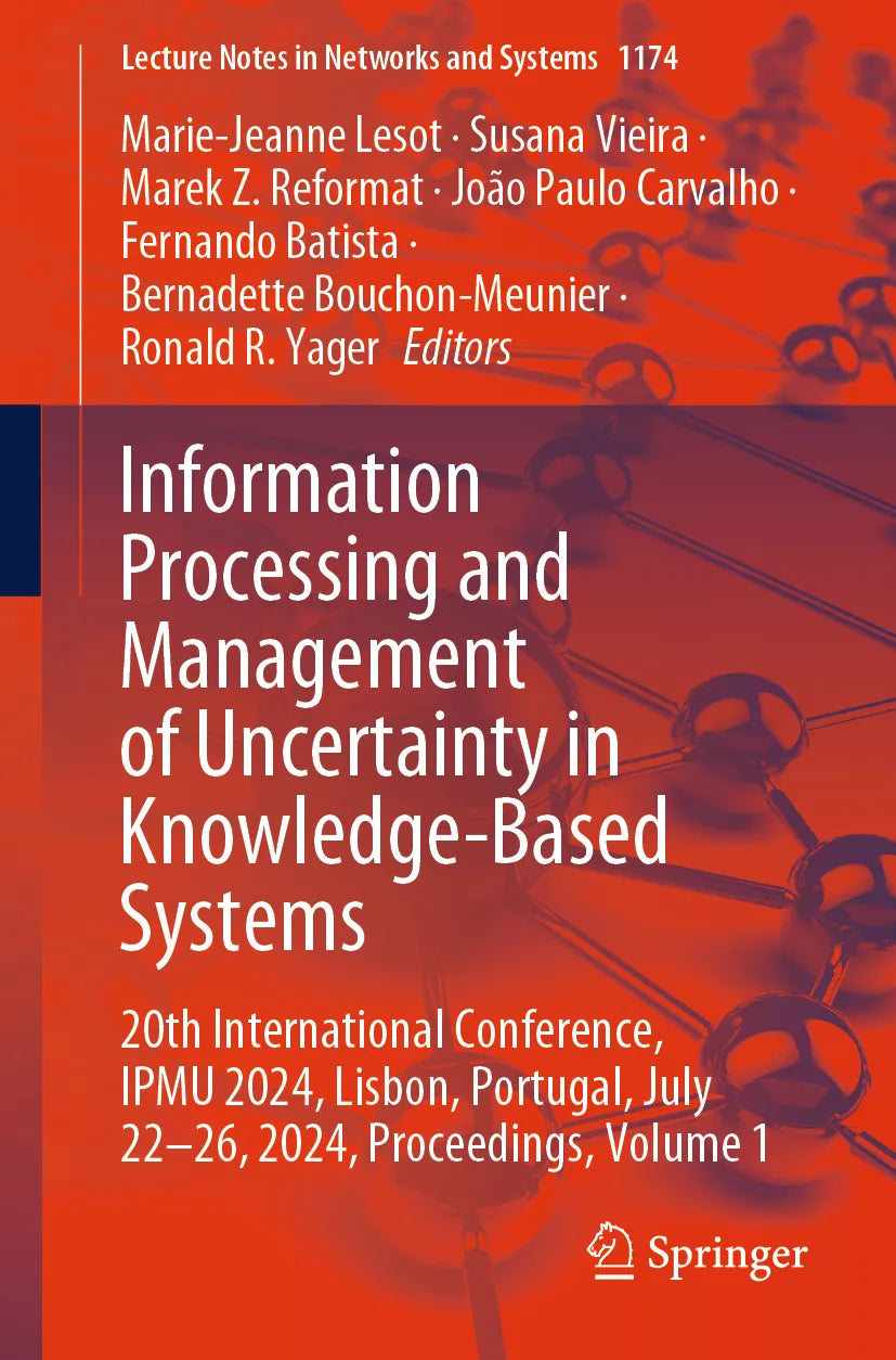 Cover: Information Processing and Management of Uncertainty in Knowledge-Based Systems (E-Book)