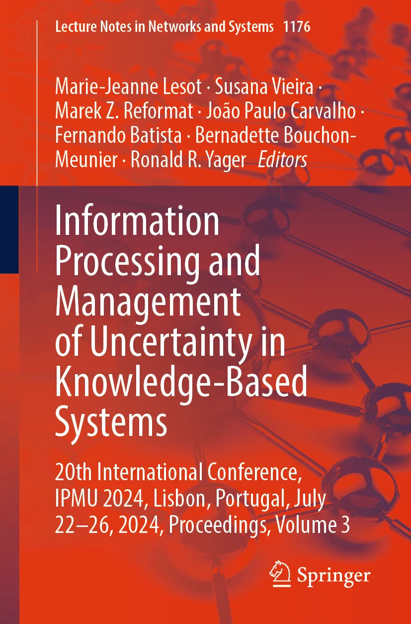 Cover: Information Processing and Management of Uncertainty in Knowledge-Based Systems (E-Book)