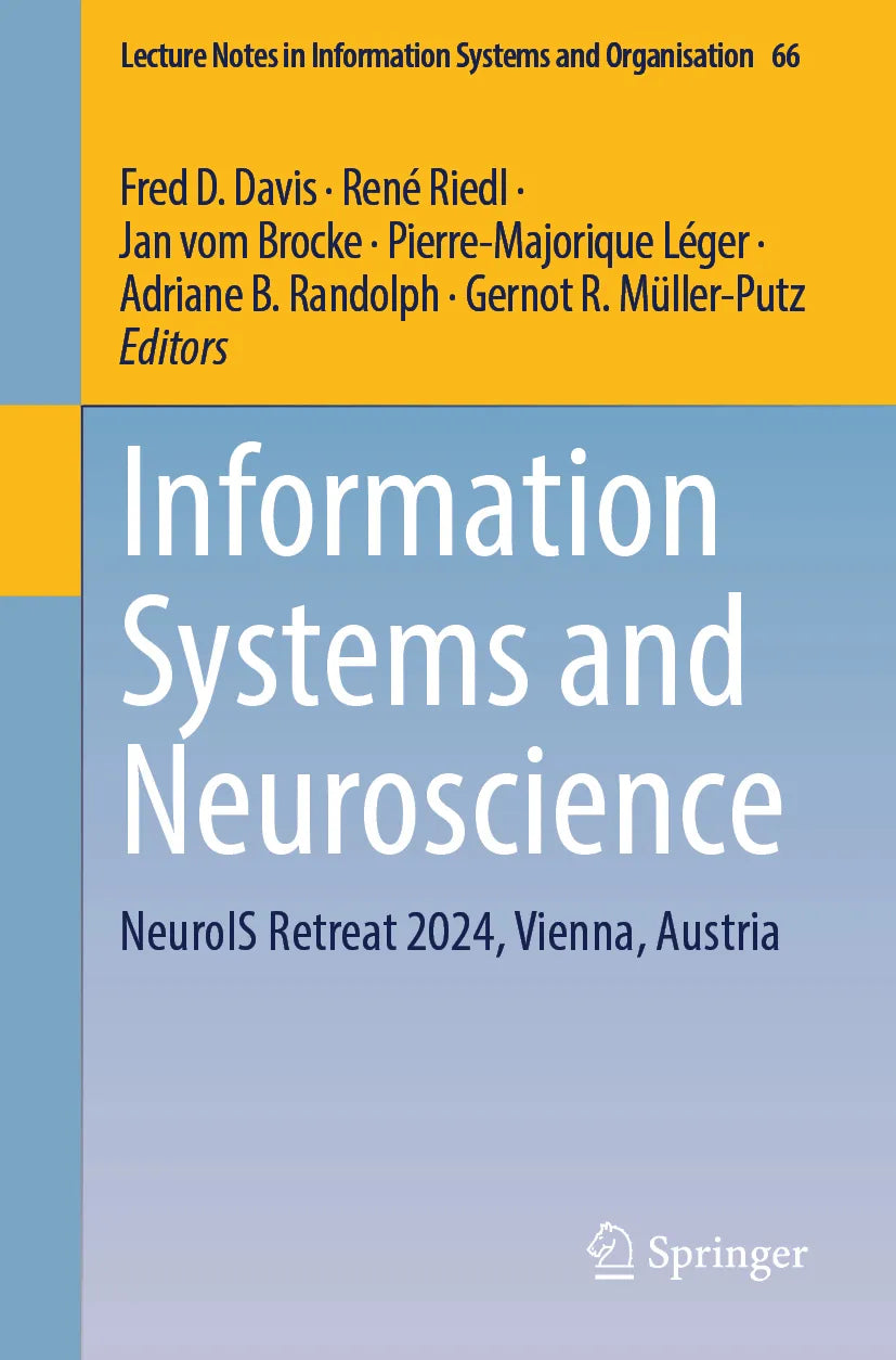 Cover: Information Systems and Neuroscience (E-Book)