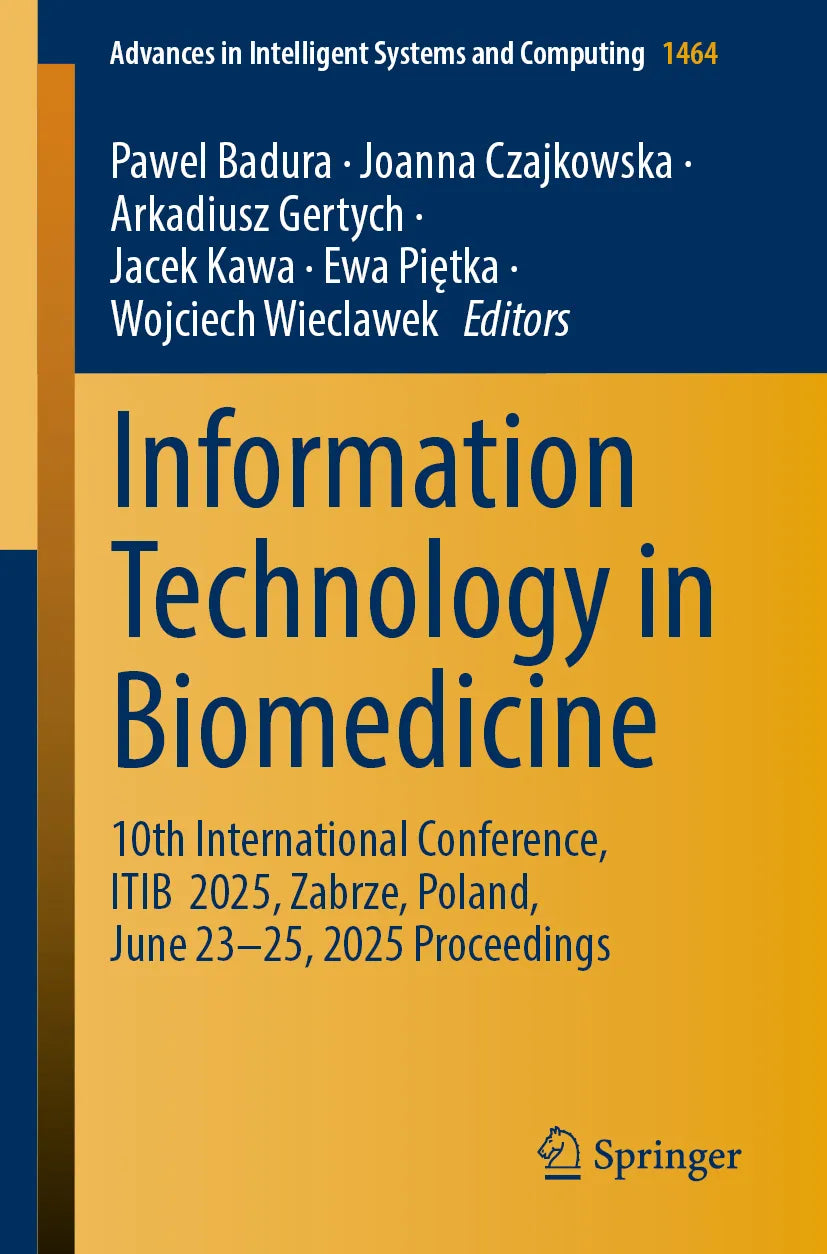 Cover: Information Technology in Biomedicine (E-Book)