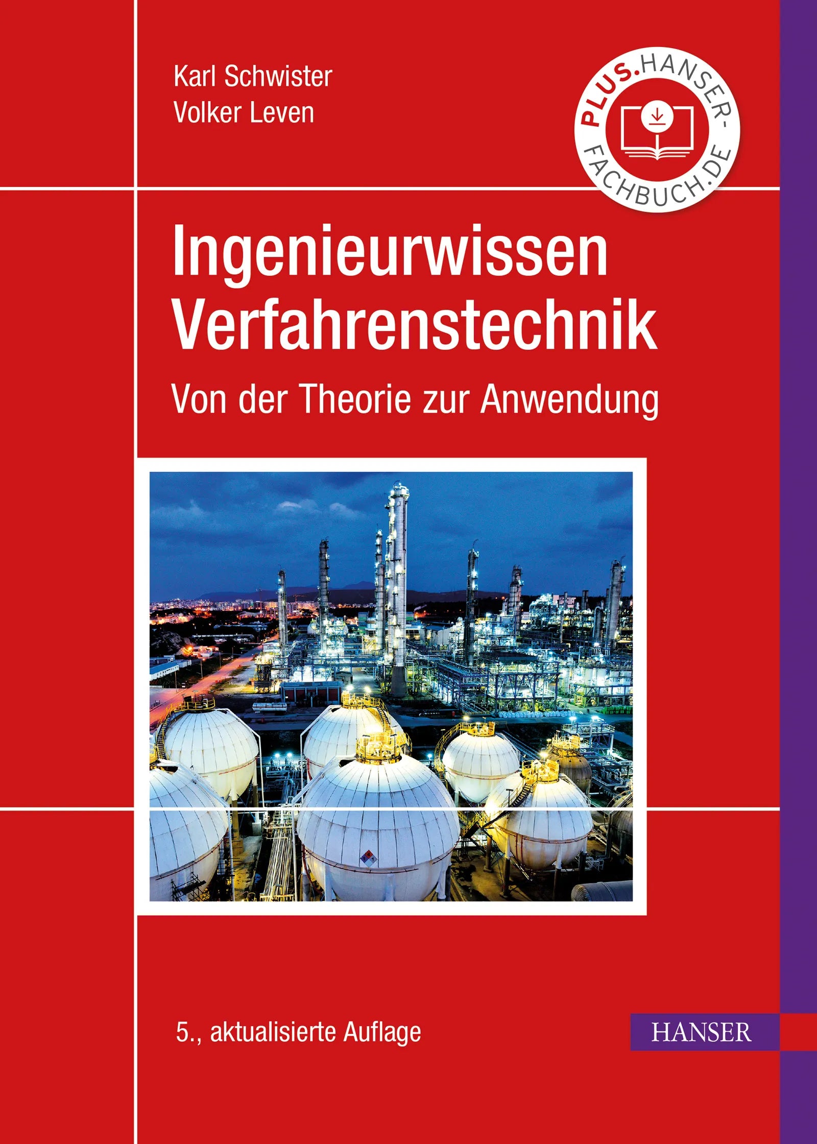 Cover: Ingenieurwissen Verfahrenstechnik (E-Book) von Karl Schwister
