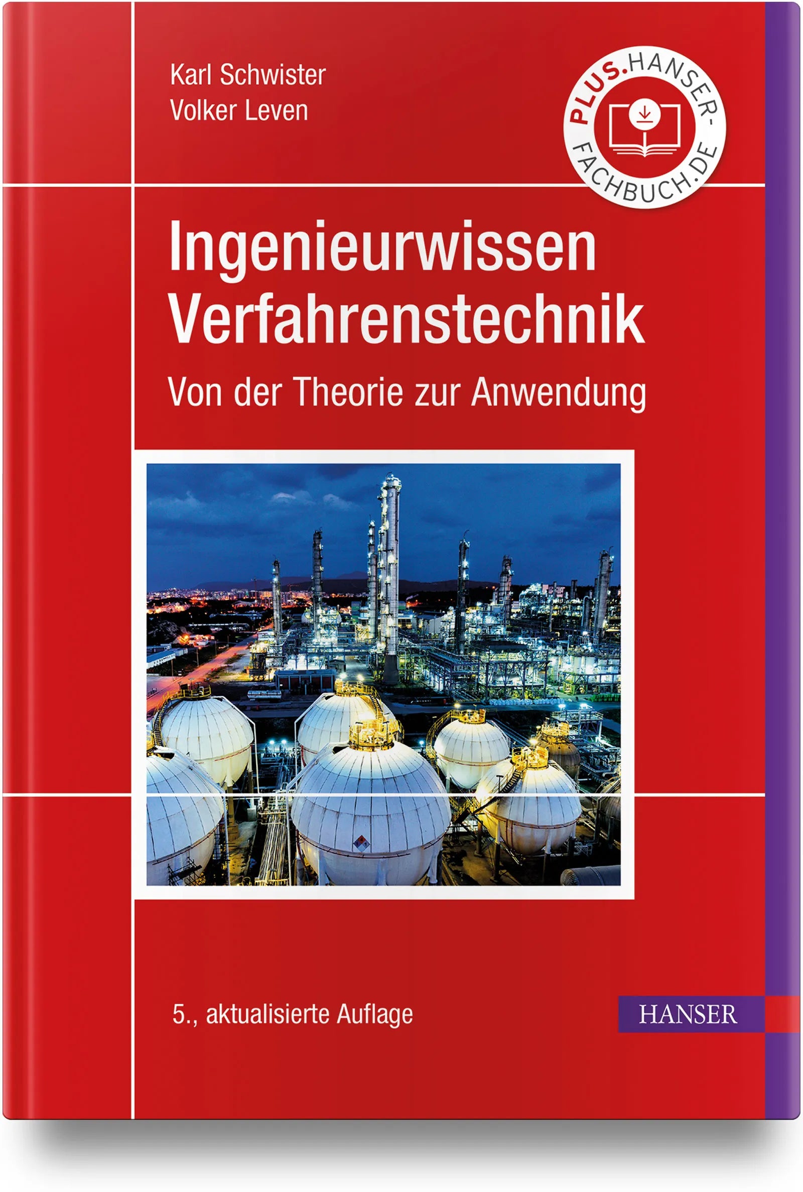 Buchcover von 'Ingenieurwissen Verfahrenstechnik' - Gebundene Ausgabe von Karl Schwister