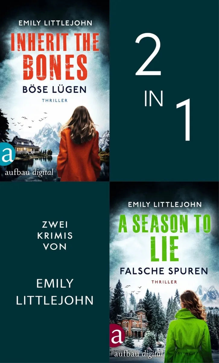 Cover: Inherit the Bones - Böse Lügen & A Season to Lie - Falsche Spuren (E-Book) von Emily Littlejohn