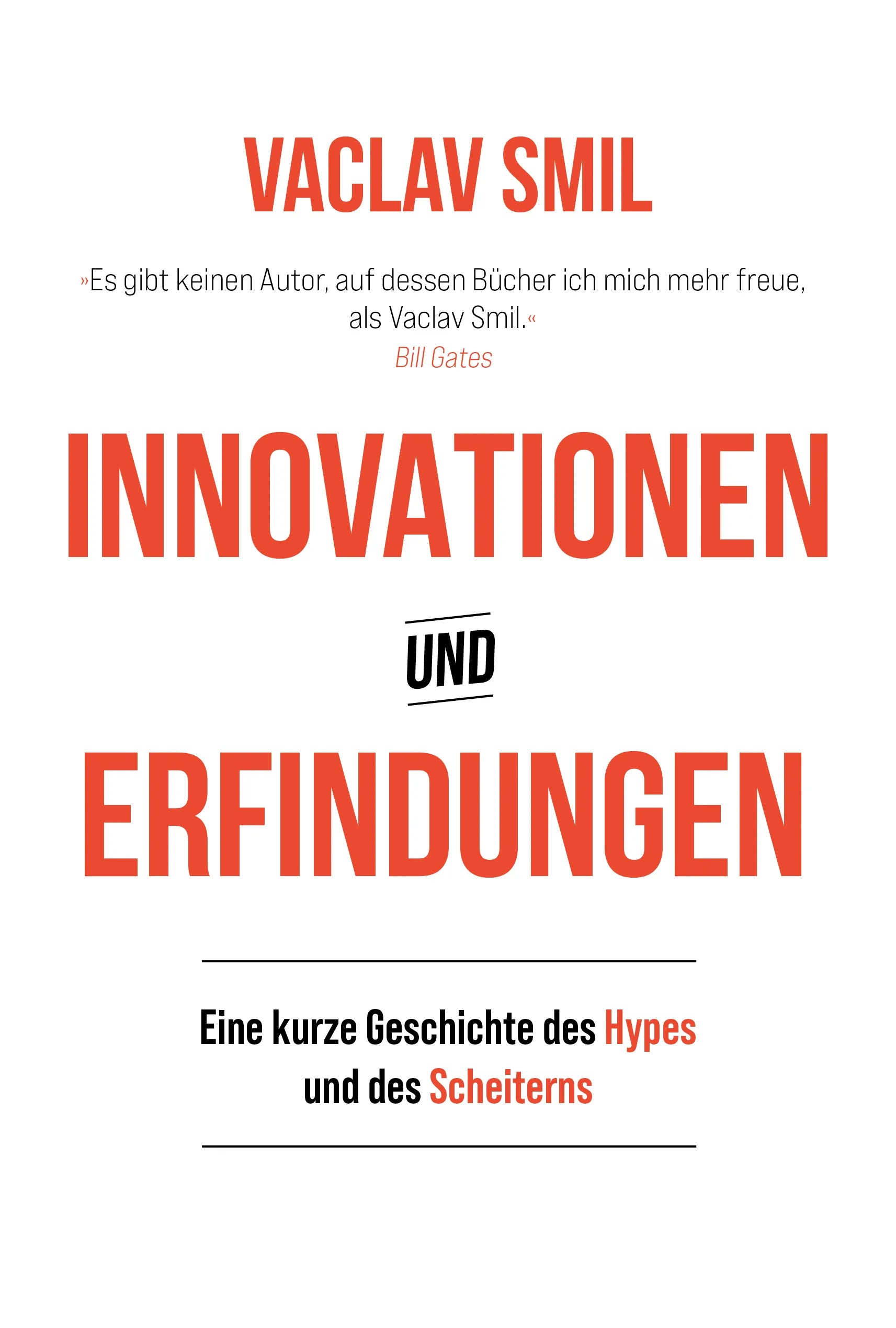 Buchcover von 'Innovationen und Erfindungen' - Gebundene Ausgabe von Vaclav Smil