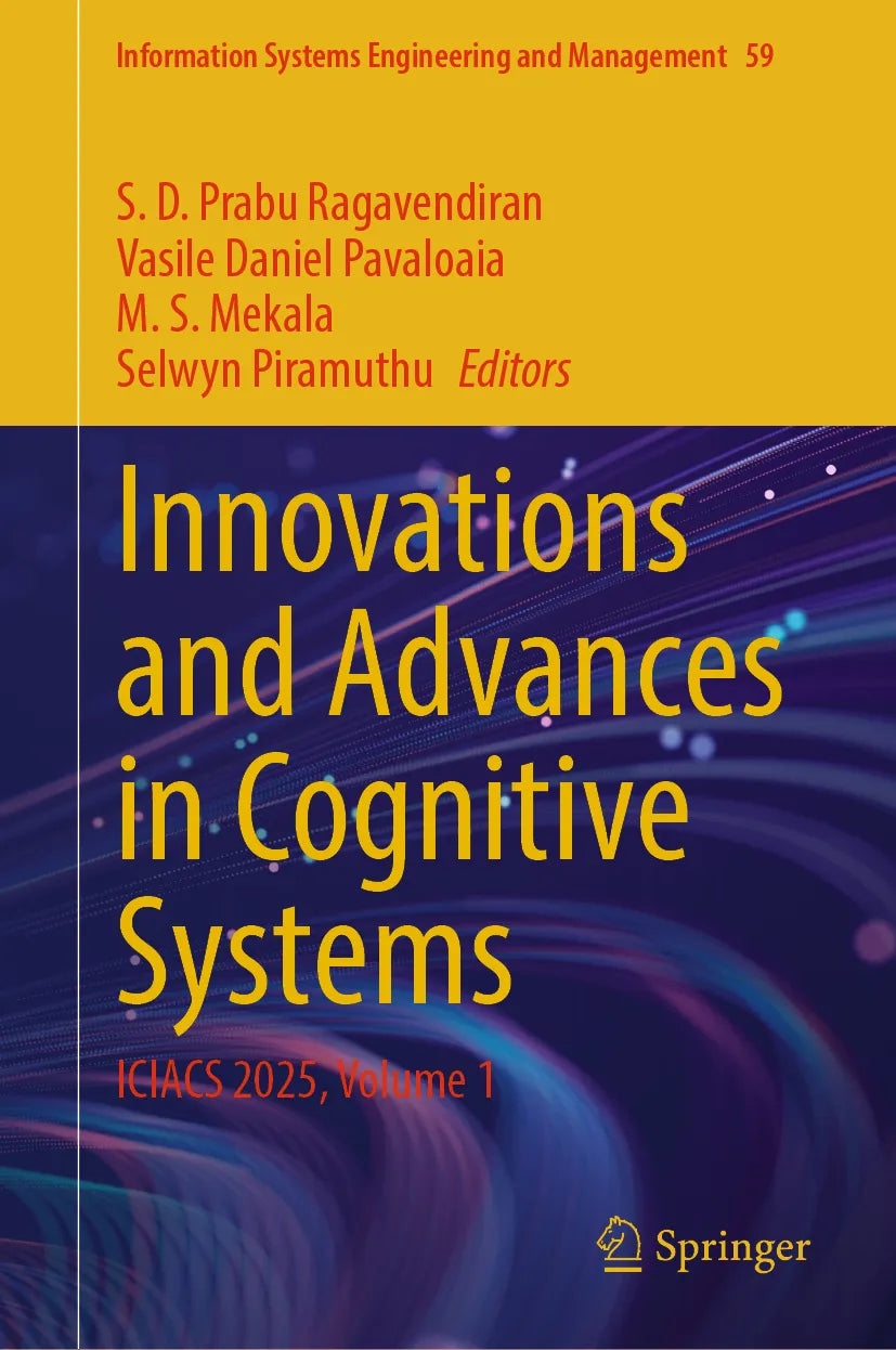 Cover: Innovations and Advances in Cognitive Systems (E-Book)