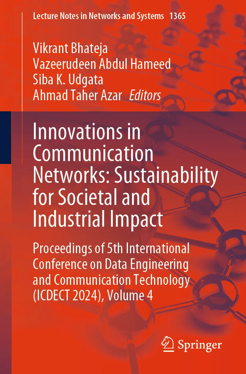 Cover: Innovations in Communication Networks: Sustainability for Societal and Industrial Impact (E-Book)