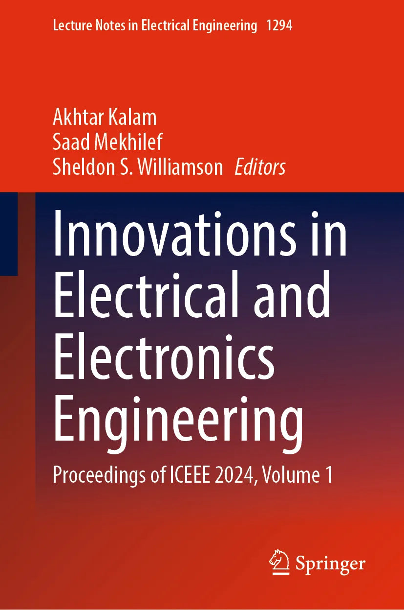 Cover: Innovations in Electrical and Electronics Engineering (E-Book)