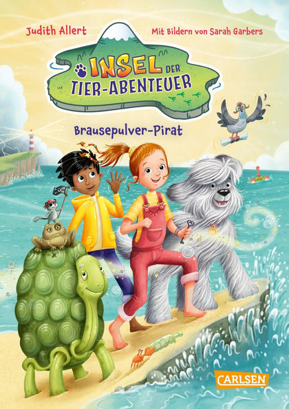 Buchcover von 'Insel der Tier-Abenteuer: Brausepulver-Pirat' - Gebundene Ausgabe von Judith Allert