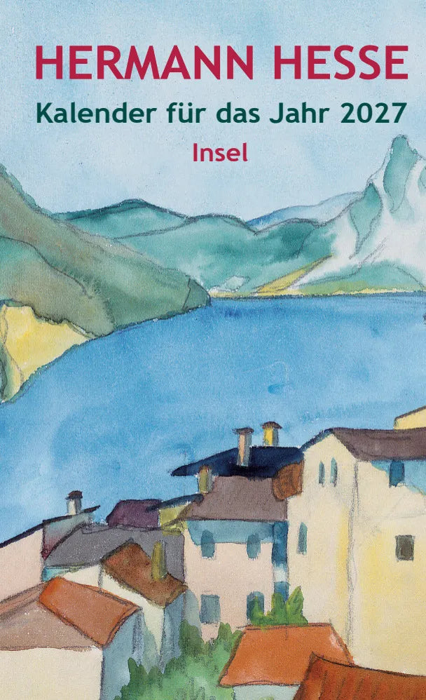 Buchcover von 'Insel-Kalender für das Jahr 2027' - Gebundene Ausgabe von Hermann Hesse