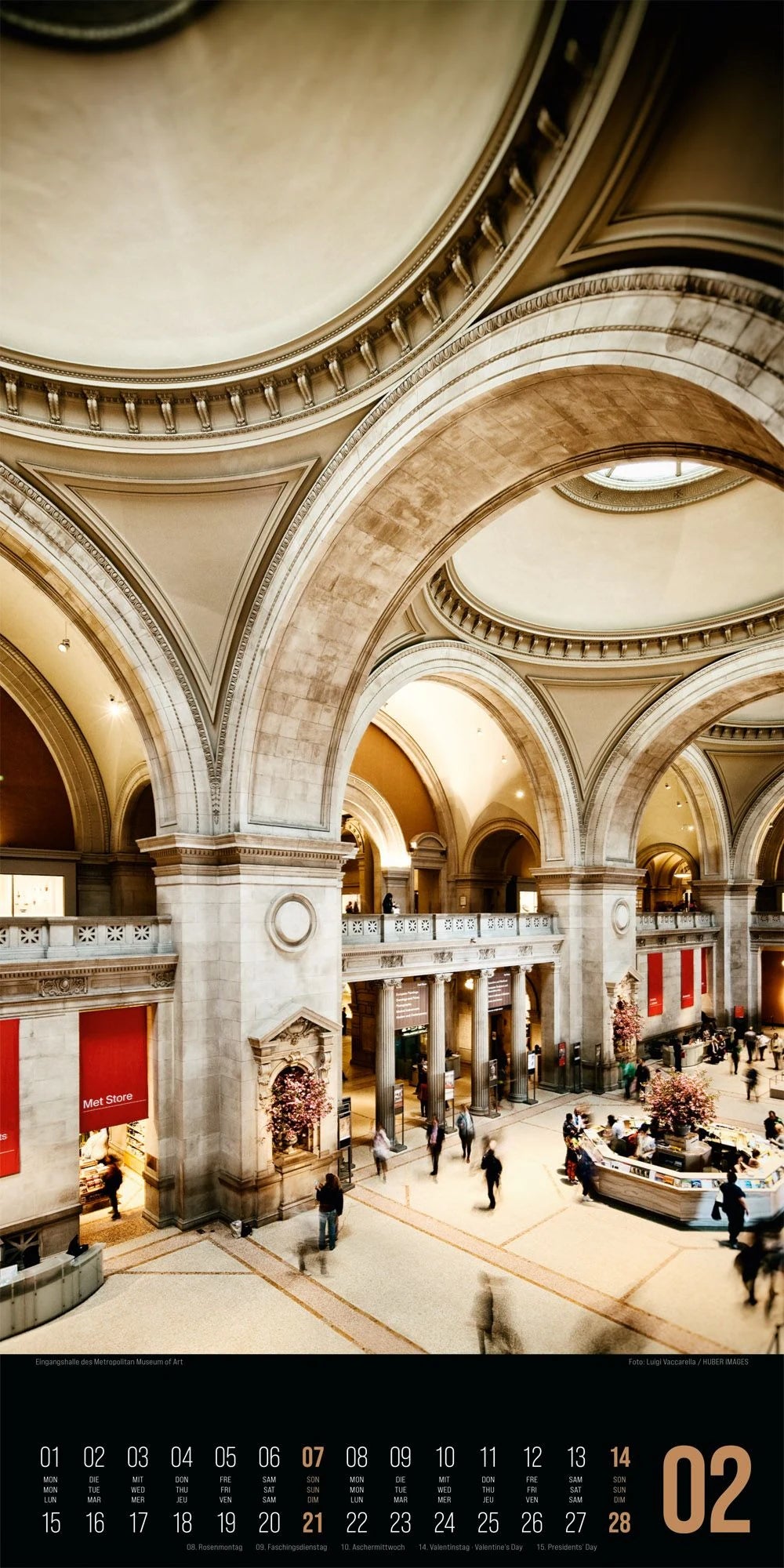 Inside New York Kalender 2027 – Ansicht