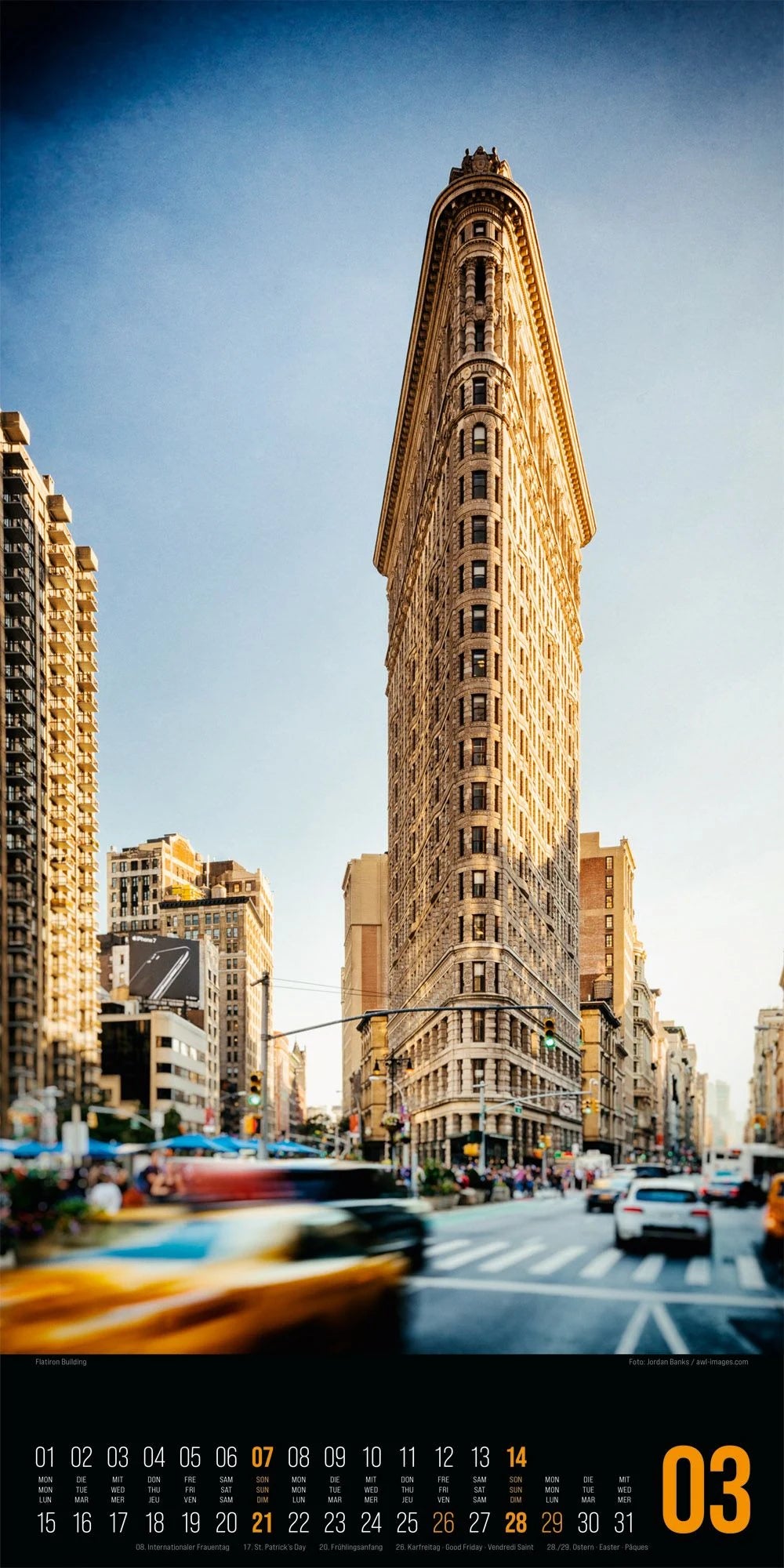 Inside New York Kalender 2027 – Ansicht