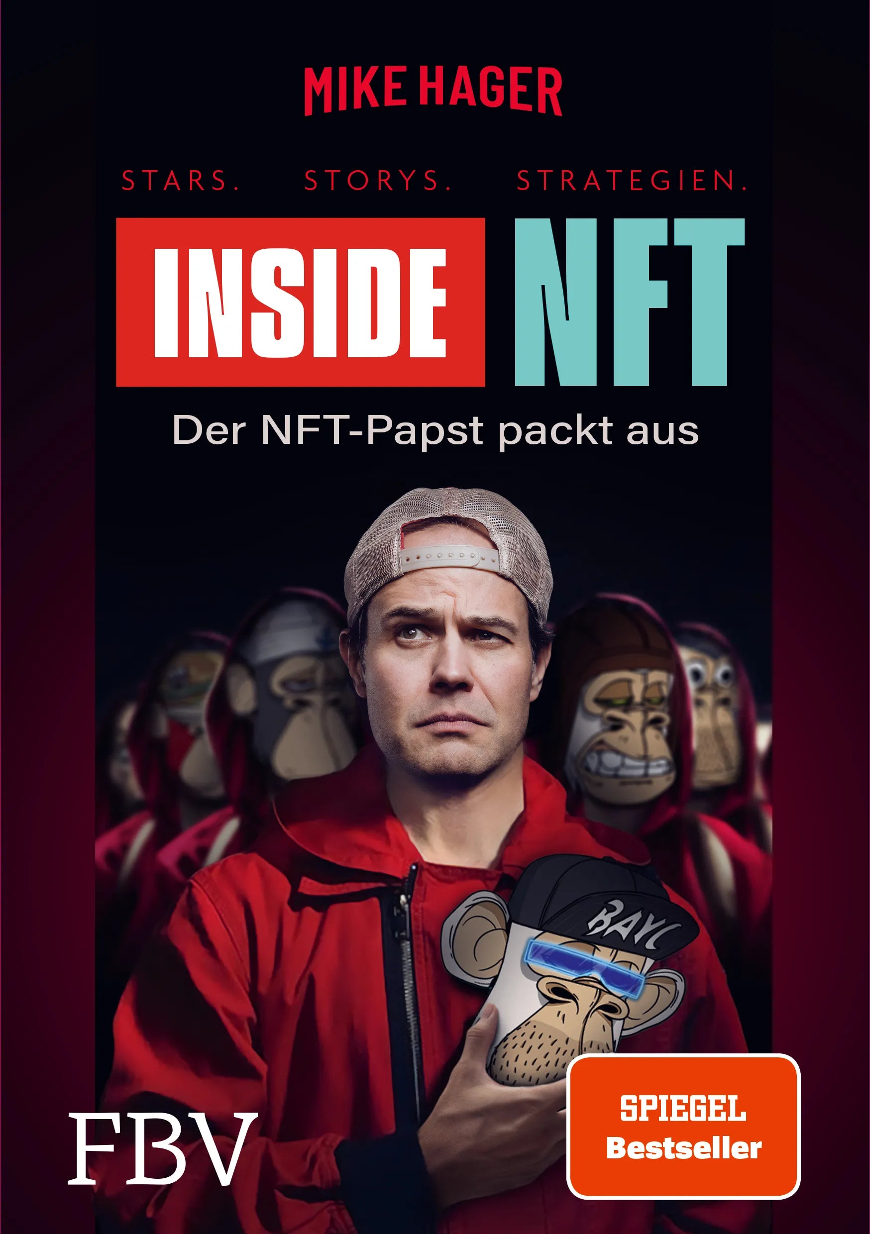 Buchcover von 'Inside NFT: Stars, Storys, Strategien' - Paperback von Mike Hager