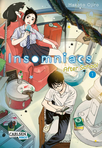 Buchcover von 'Insomniacs After School 1' - Taschenbuch von Makoto Ojiro