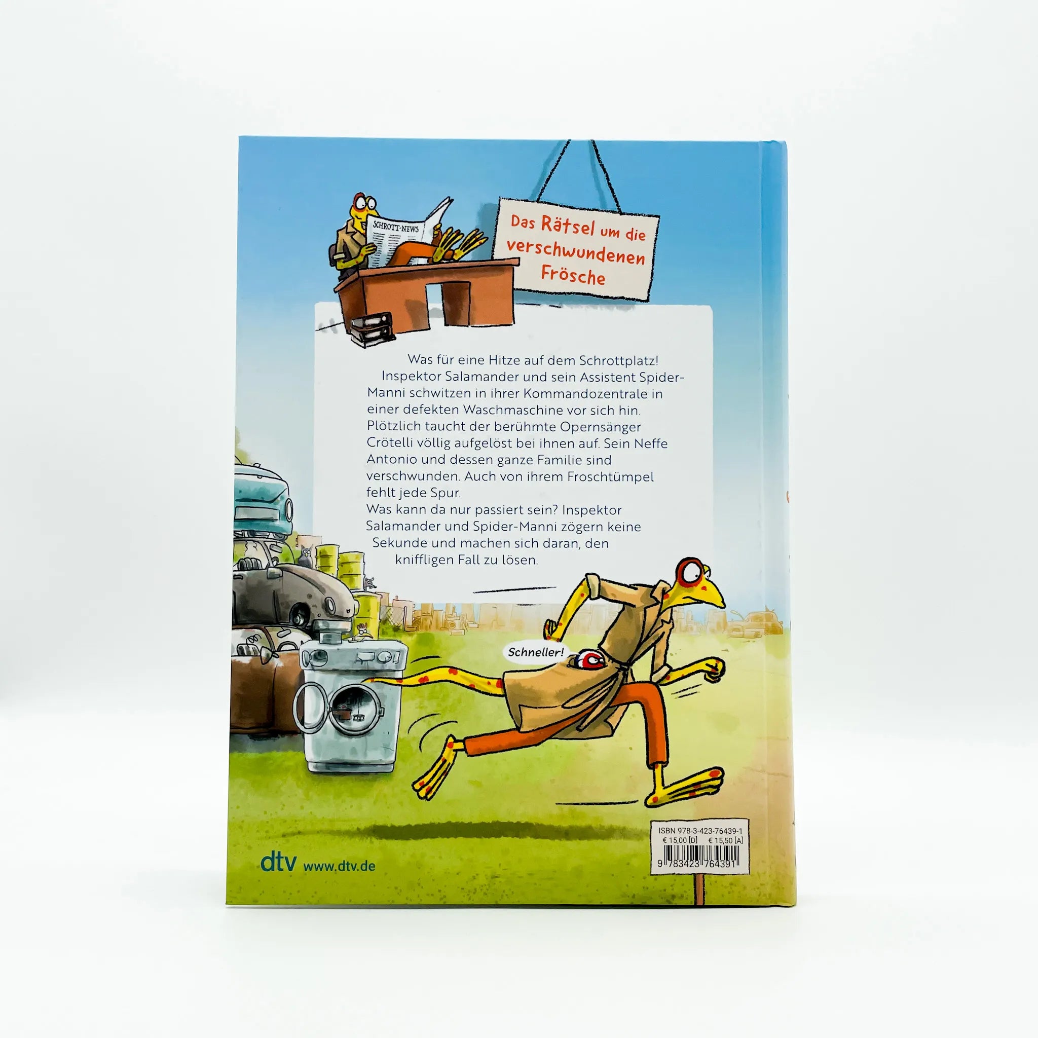 Produktansicht: Inspektor Salamander – Tatort Schrottplatz (Gebundene Ausgabe)