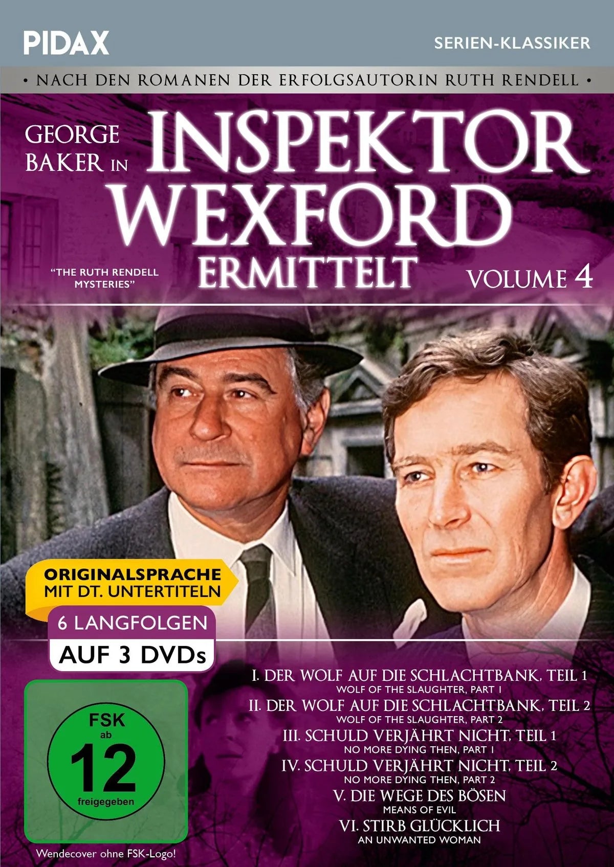 Inspektor Wexford ermittelt, Vol. 4 - DVD