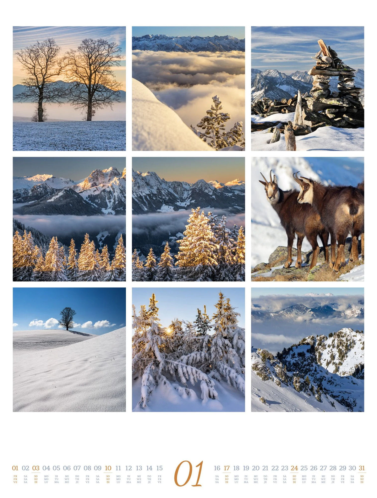 Inspiration Natur Kalender 2027 – Ansicht