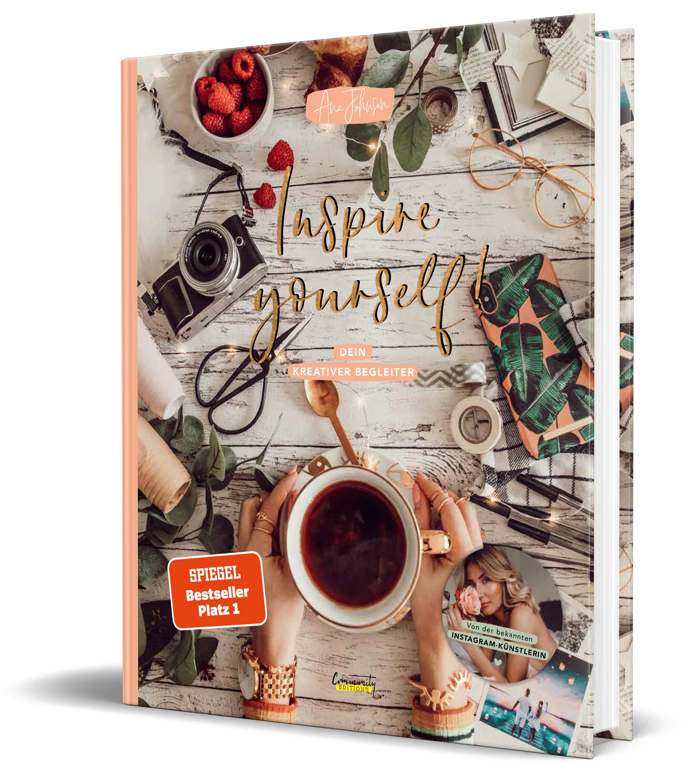 Buchcover von 'Inspire yourself!' - Gebundene Ausgabe von Ana Johnson