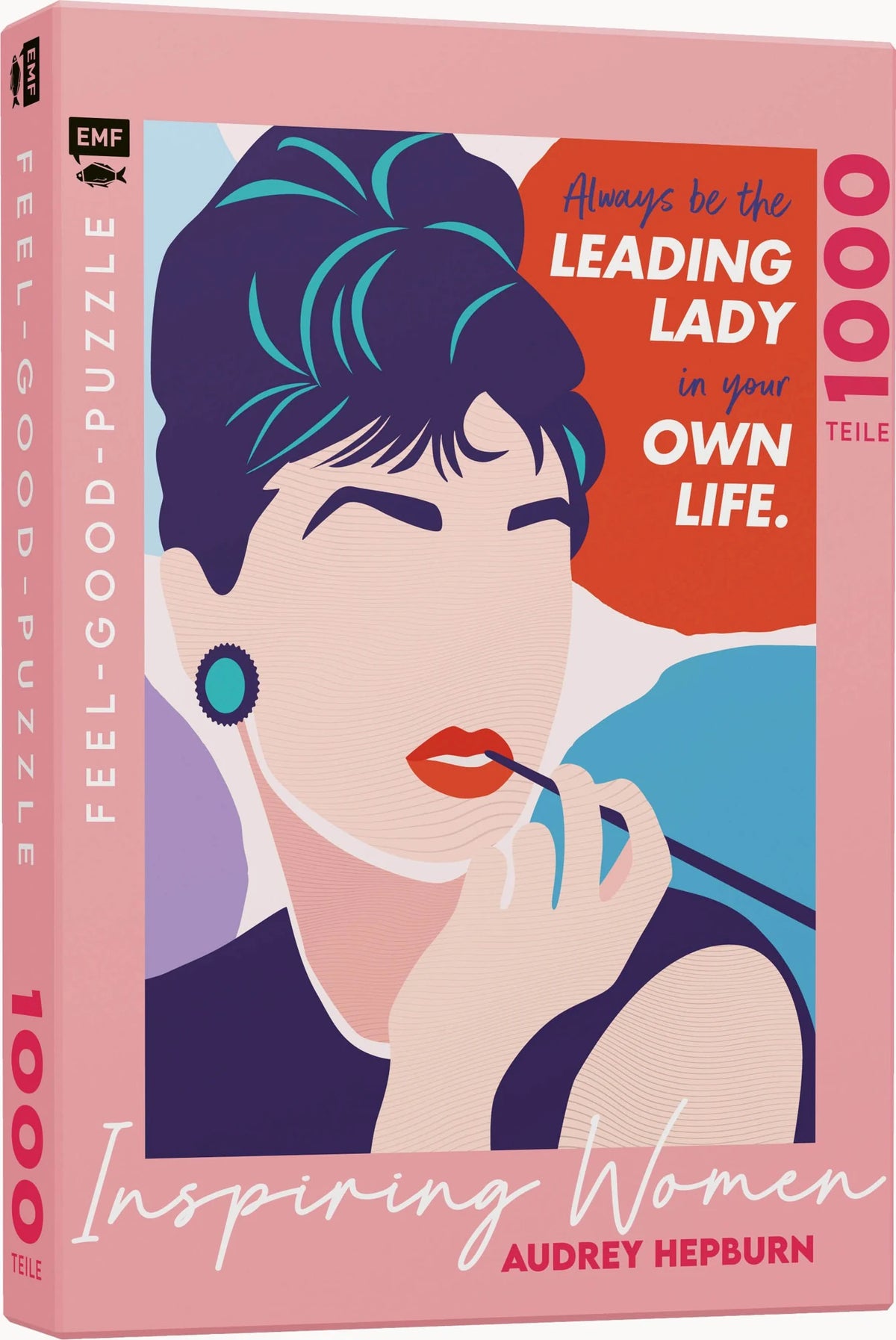 Puzzle: Feel-good-Puzzle 1000 Teile –&nbsp;INSPIRING WOMEN: Audrey Hepburn