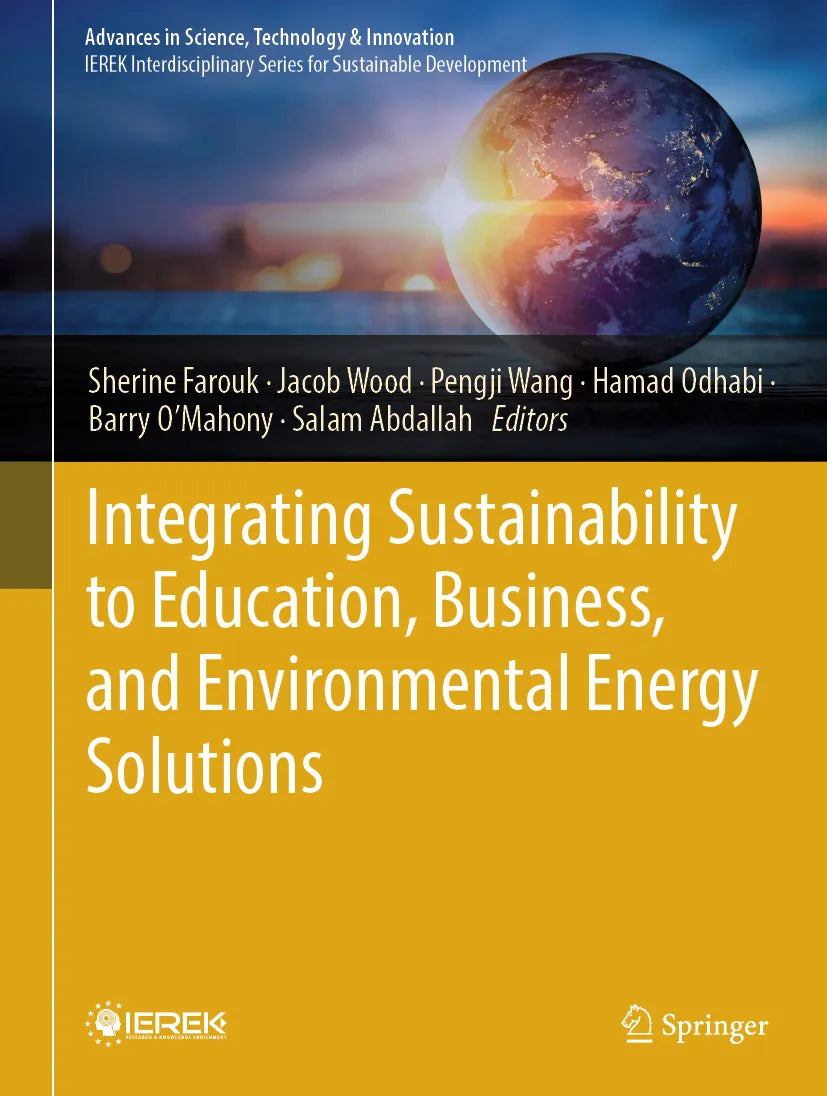Cover: Integrating Sustainability to Education, Business, and Environmental Energy Solutions (E-Book)