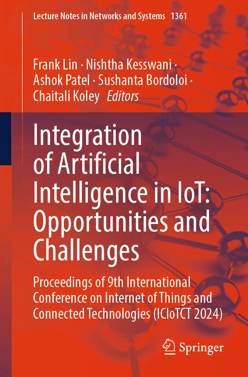 Cover: Integration of Artificial Intelligence in IoT: Opportunities and Challenges (E-Book)